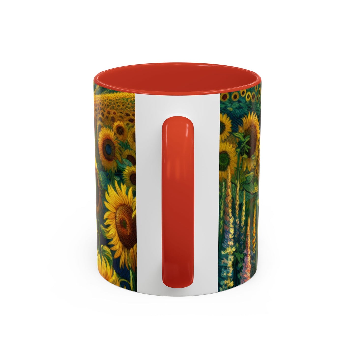 Sunset Serenade Sunflower Tapestry - Mugs