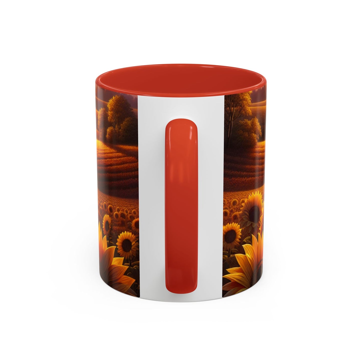 Amber Sunset Fields - Mugs
