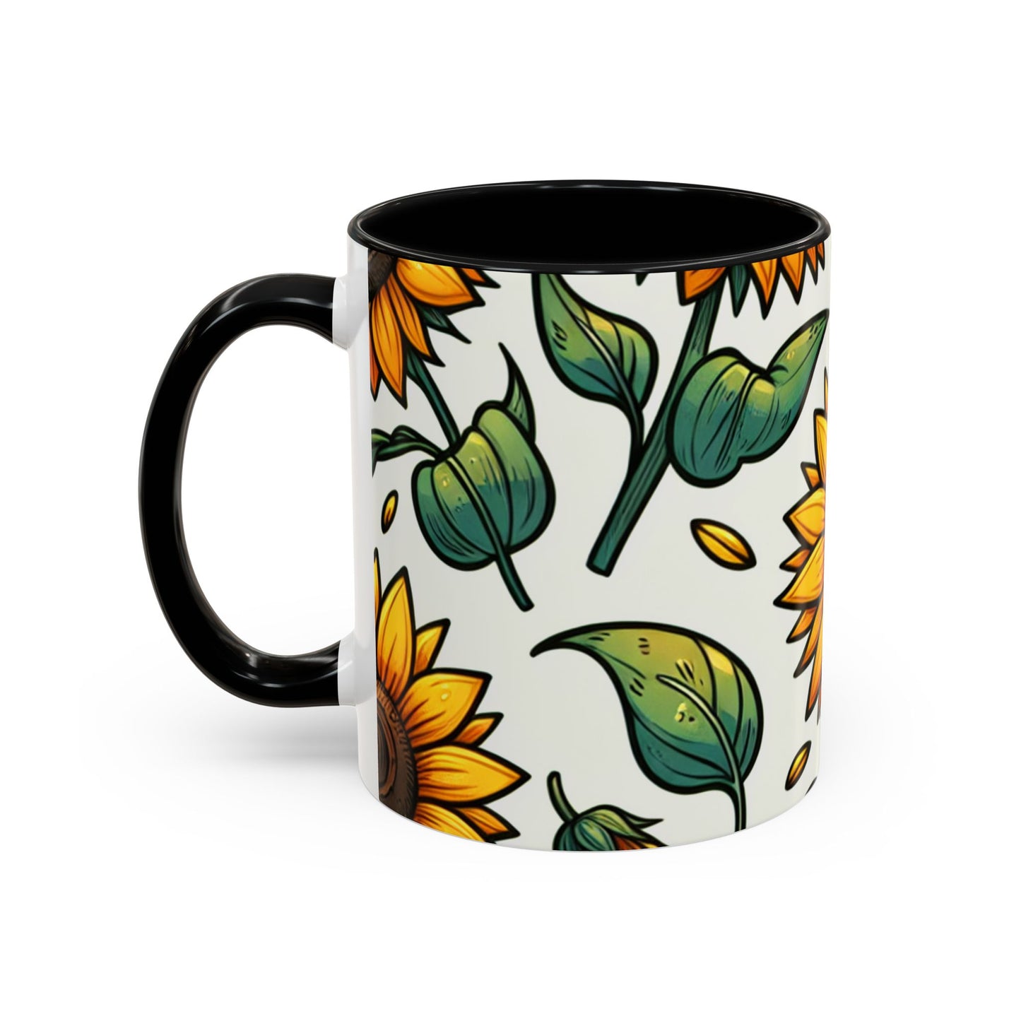 Summer Solstice Sunflower Bloom - Mugs