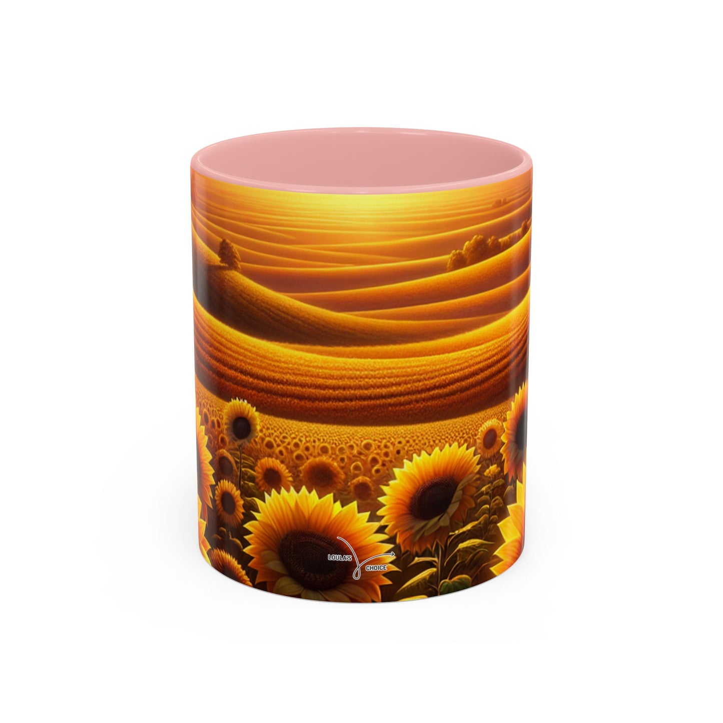 Amber Sunset Fields - Mugs