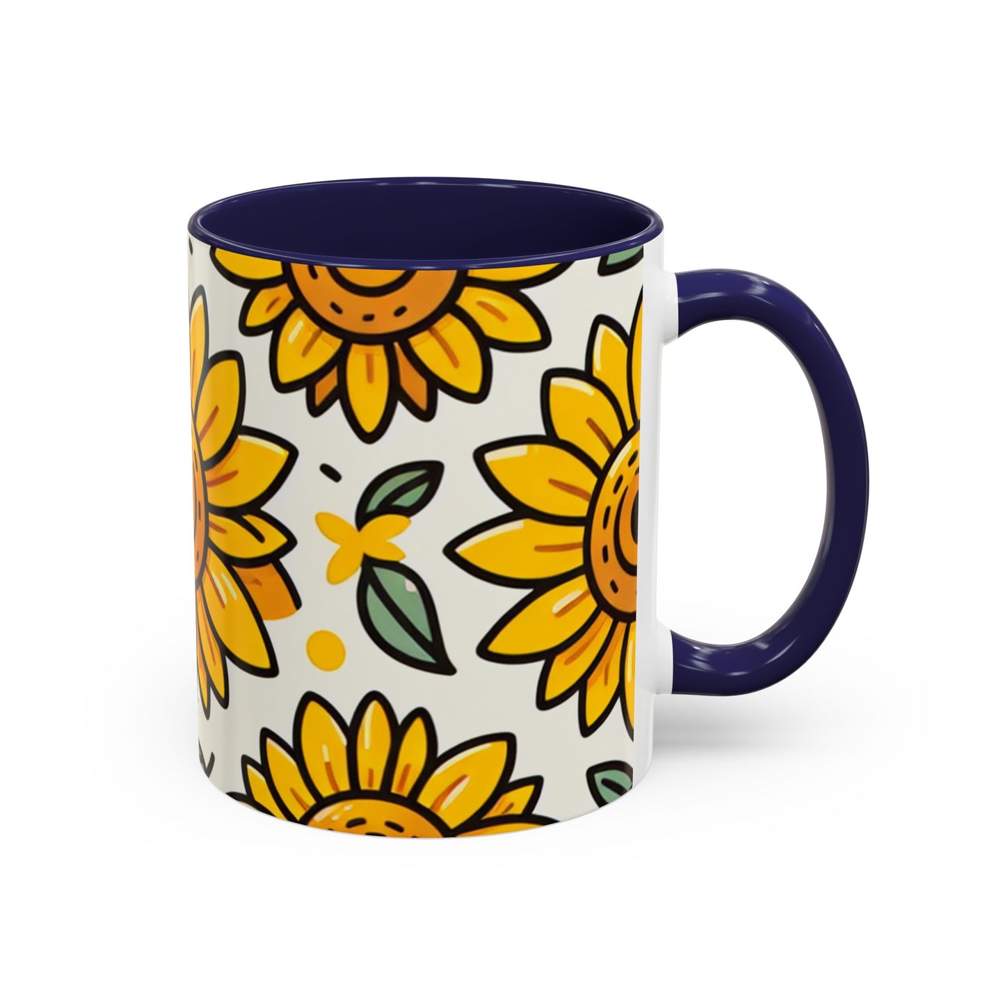 Sunshine Smiles Floral Bliss - Mugs
