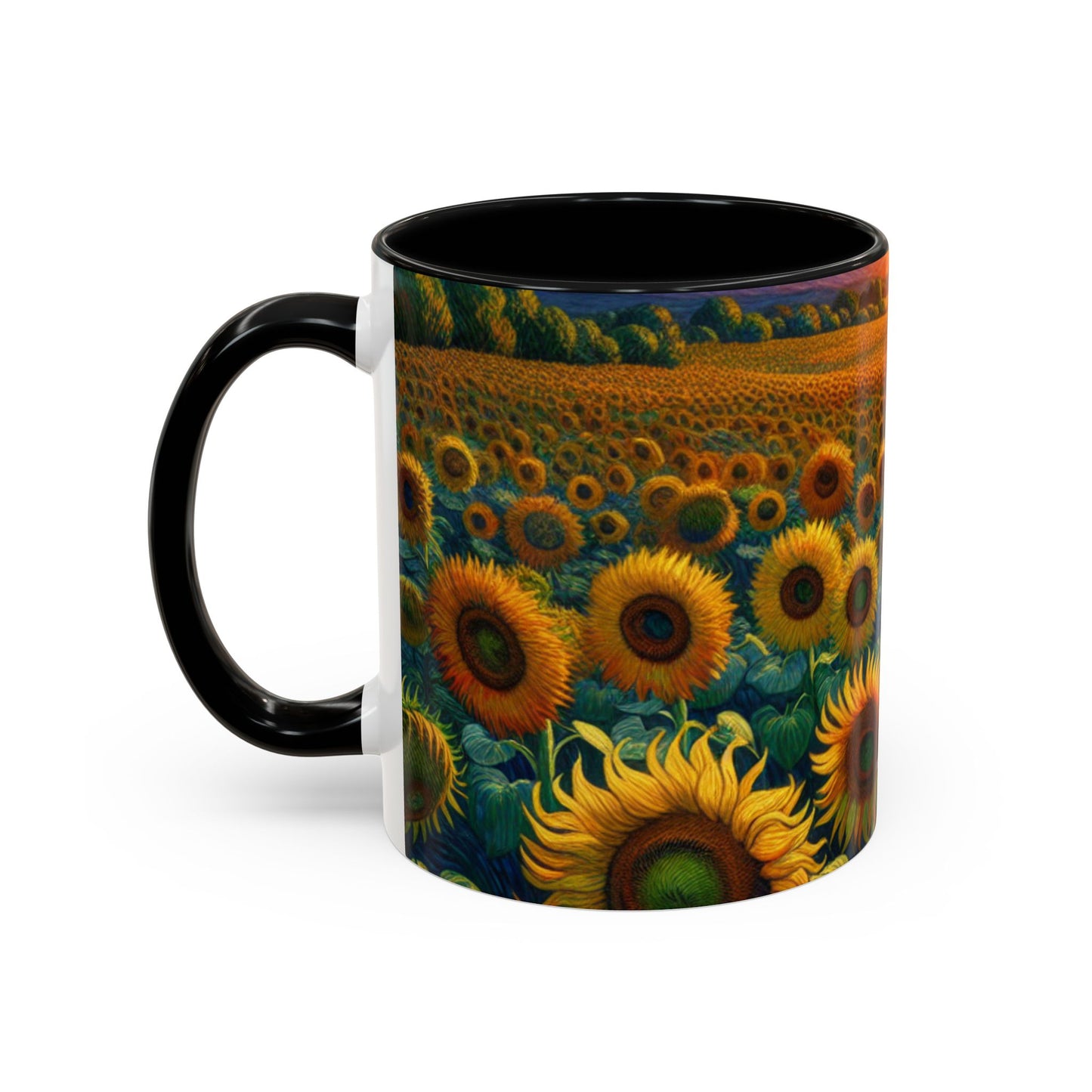 Sundrenched Helianthus Valley - Mugs
