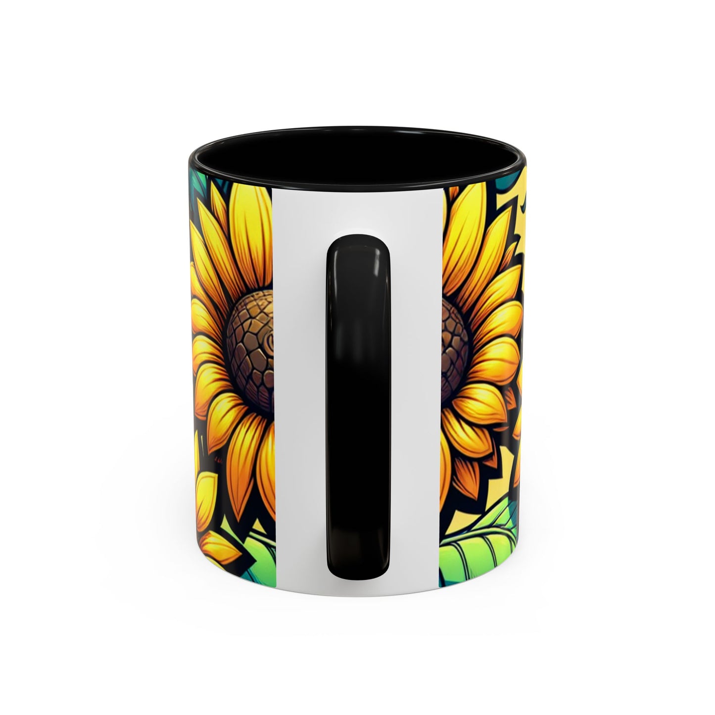 Sunflower Radiance Symphony - Mugs