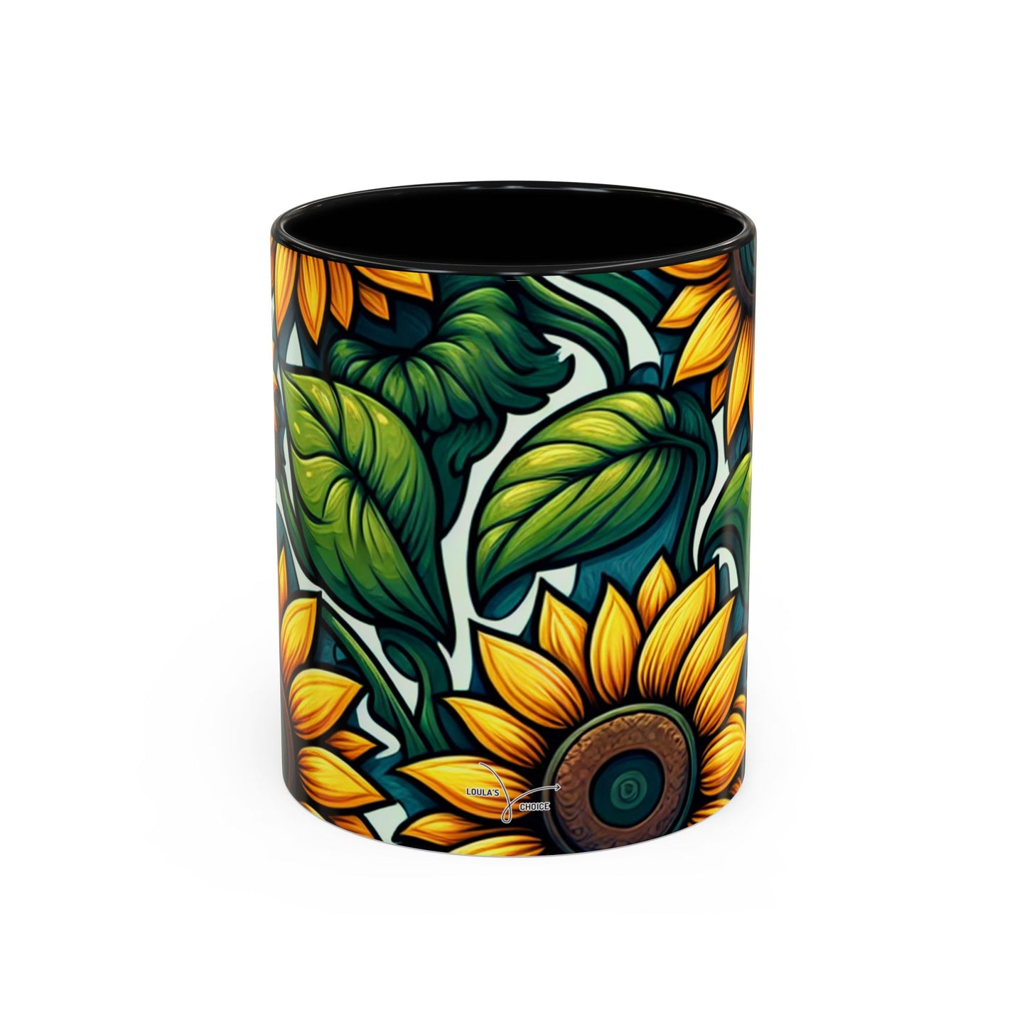 Verdant Blossom Sunflower Harmony - Mugs