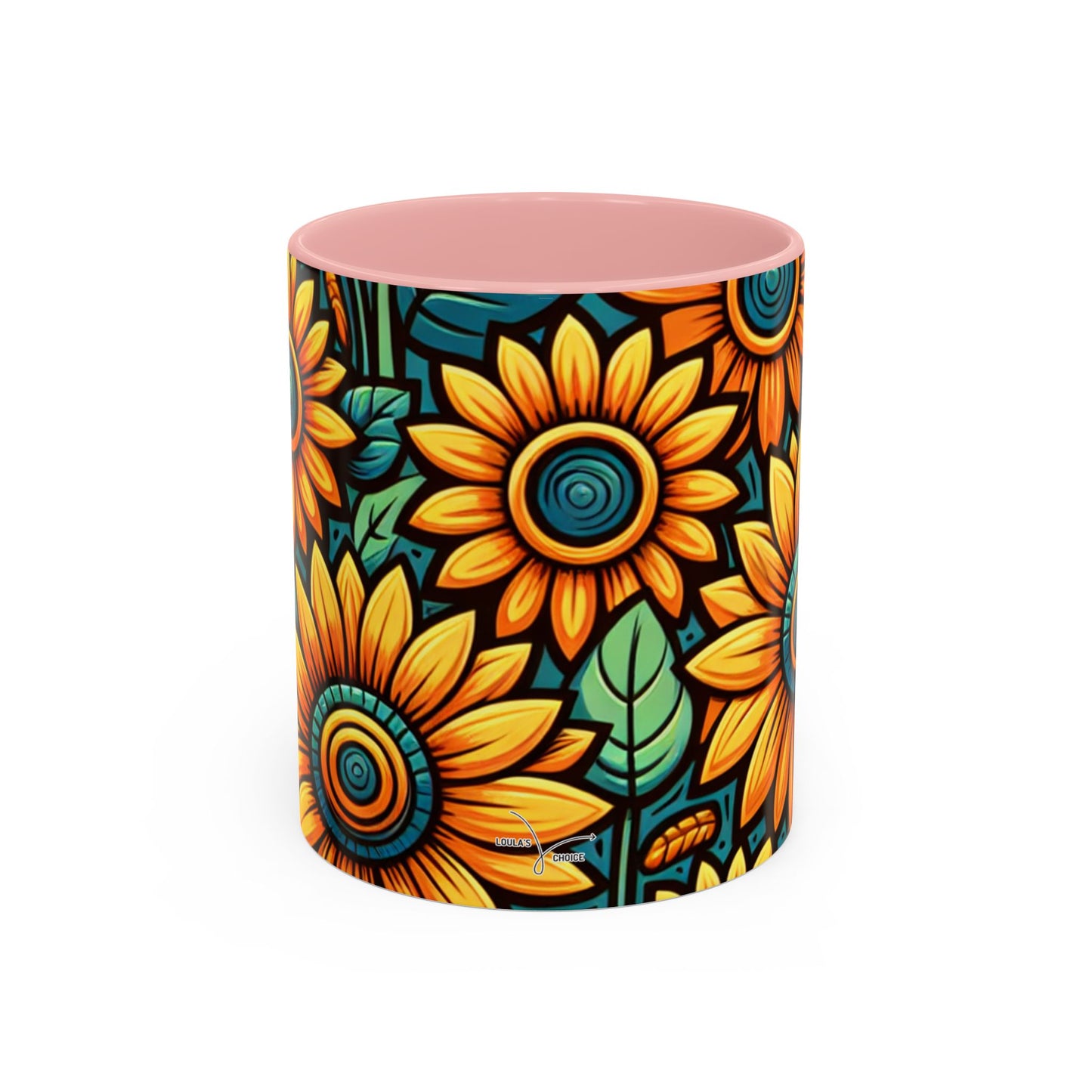 Azure Autumn Sunflower Medley - Mugs