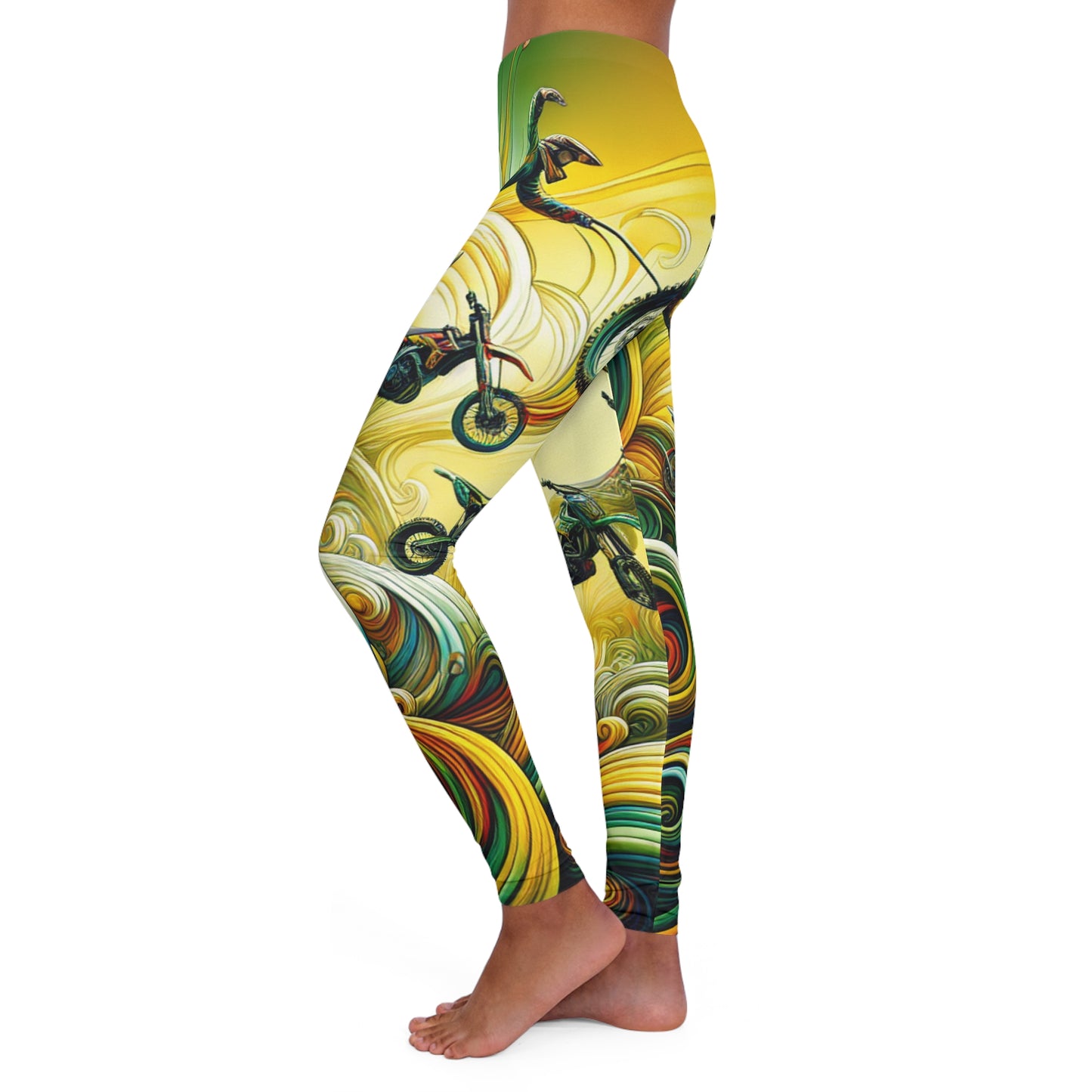 Moto Vortex Dynamics - Leggings