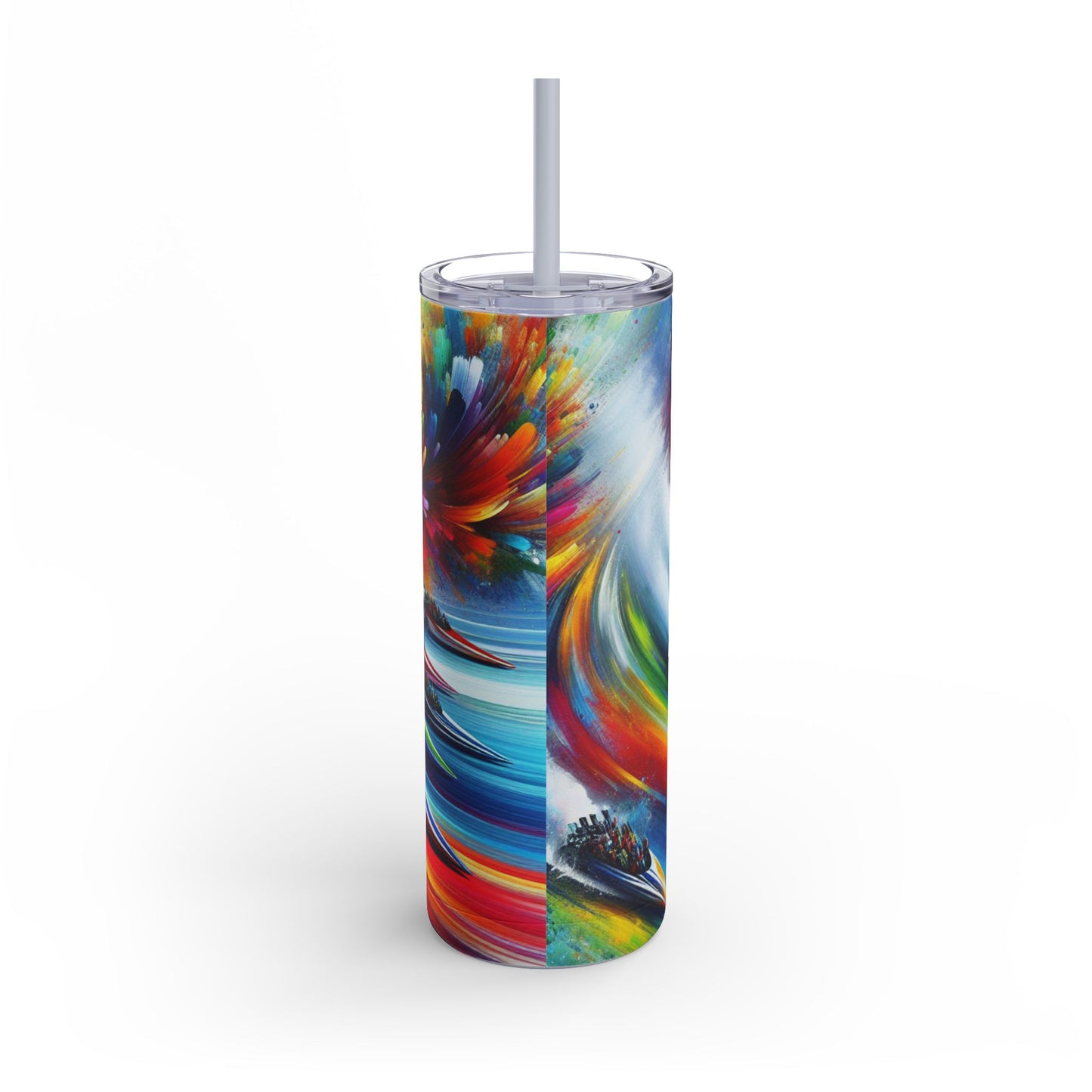 Racing Waves of Color - Tumblers