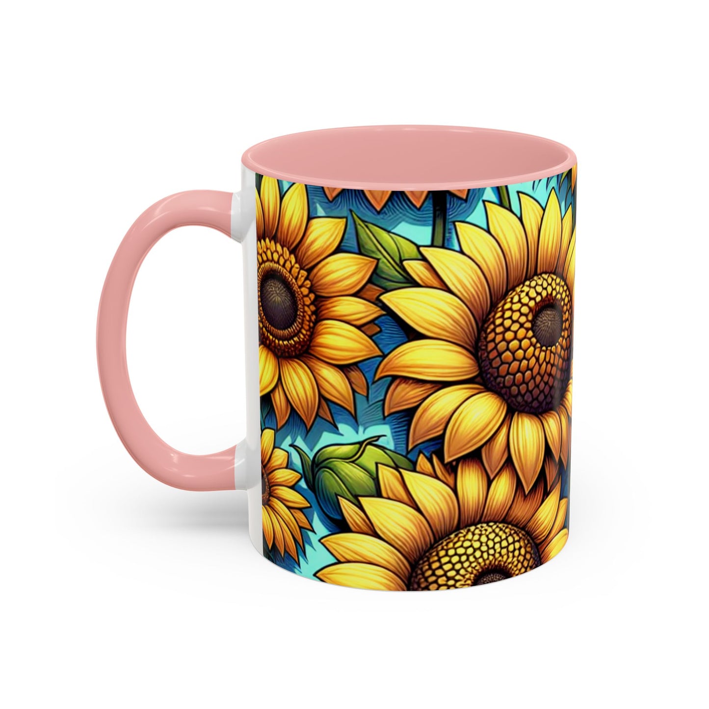 Golden Harvest Radiance Pattern - Mugs