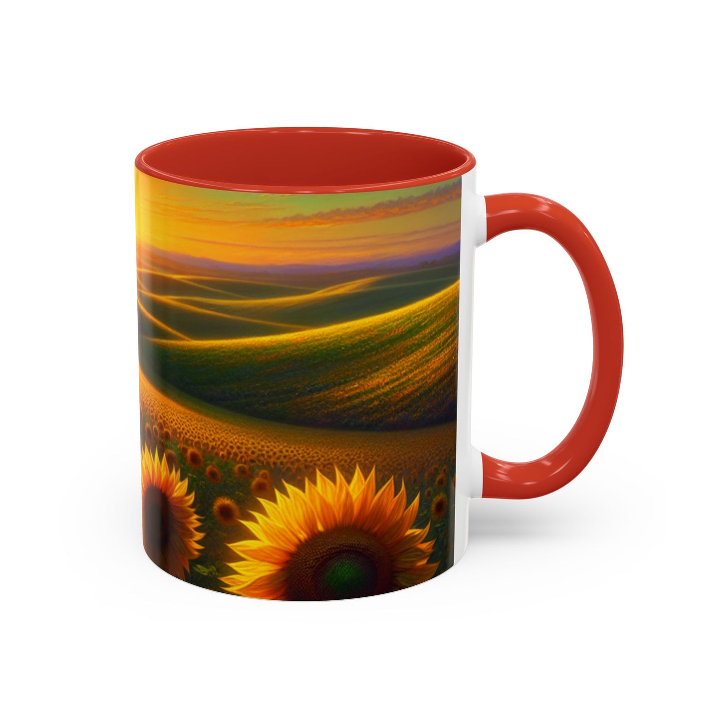 Amber Sunset Serenade - Mugs