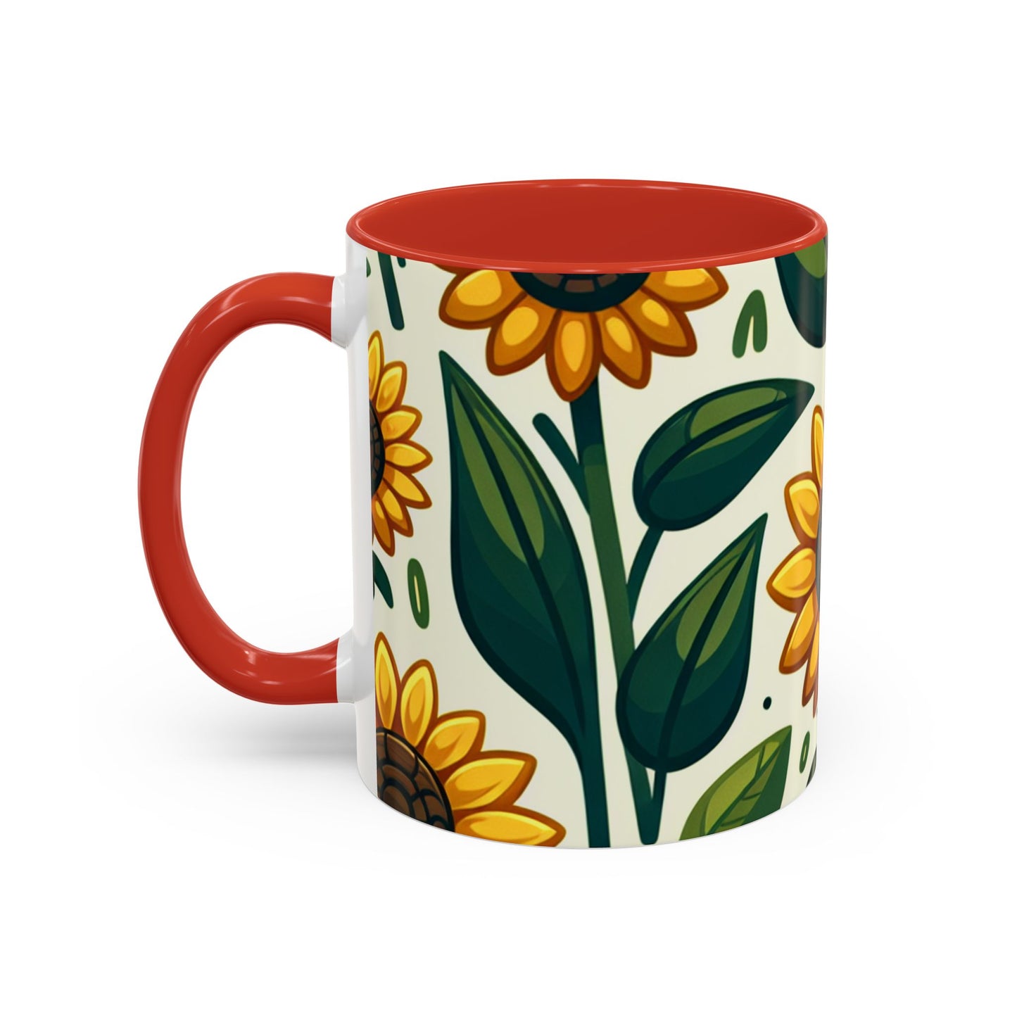 Sunny Meadow Sunflower Bliss Pattern - Mugs