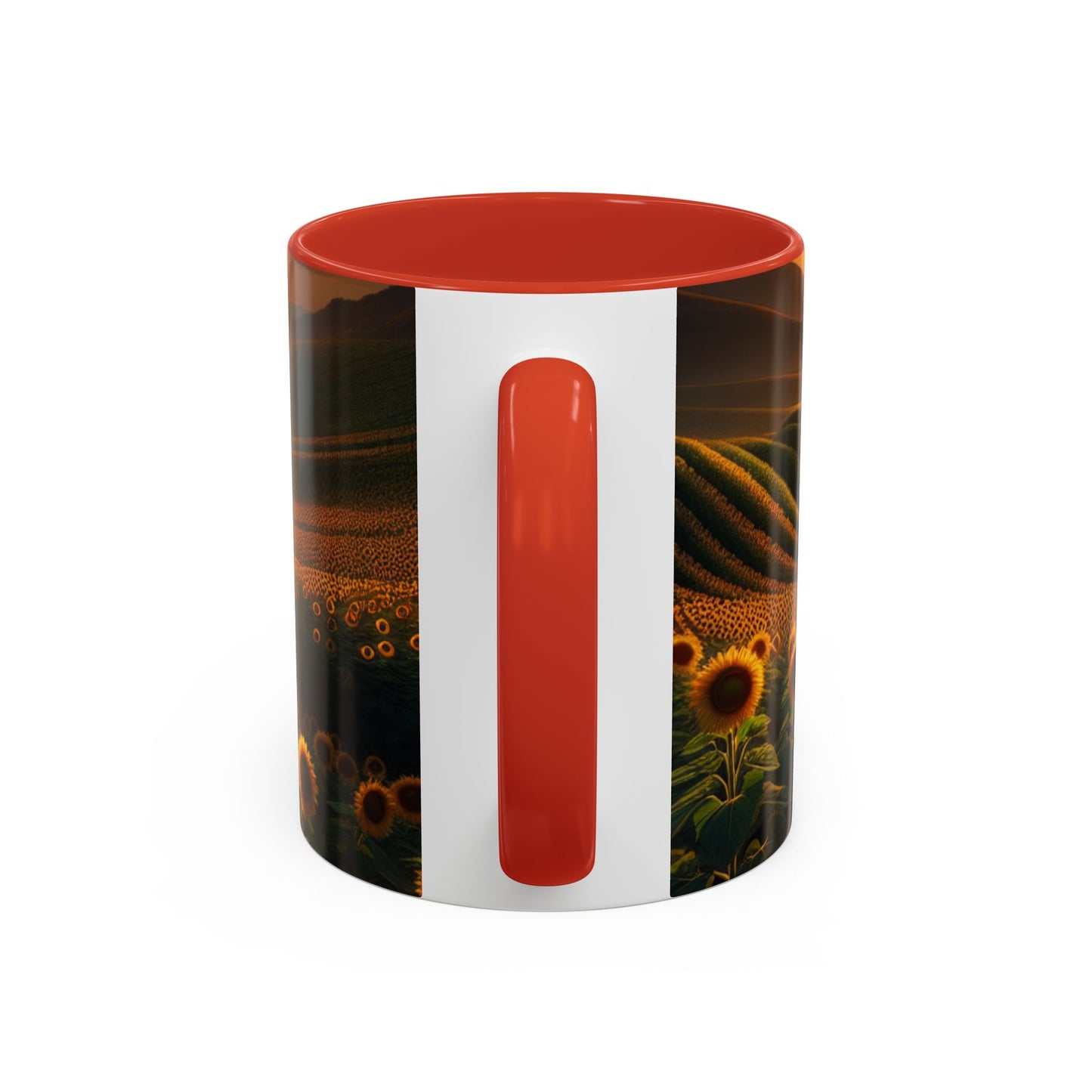 Amber Radiance Sunflower Valleys - Mugs
