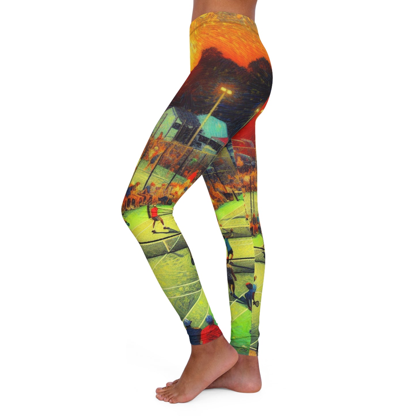 Impressionist Sunset Match - Leggings