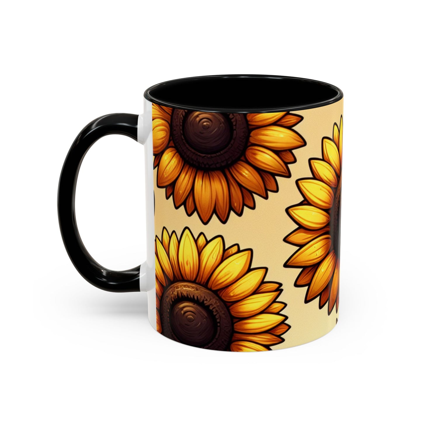 Golden Helianthus Array - Mugs