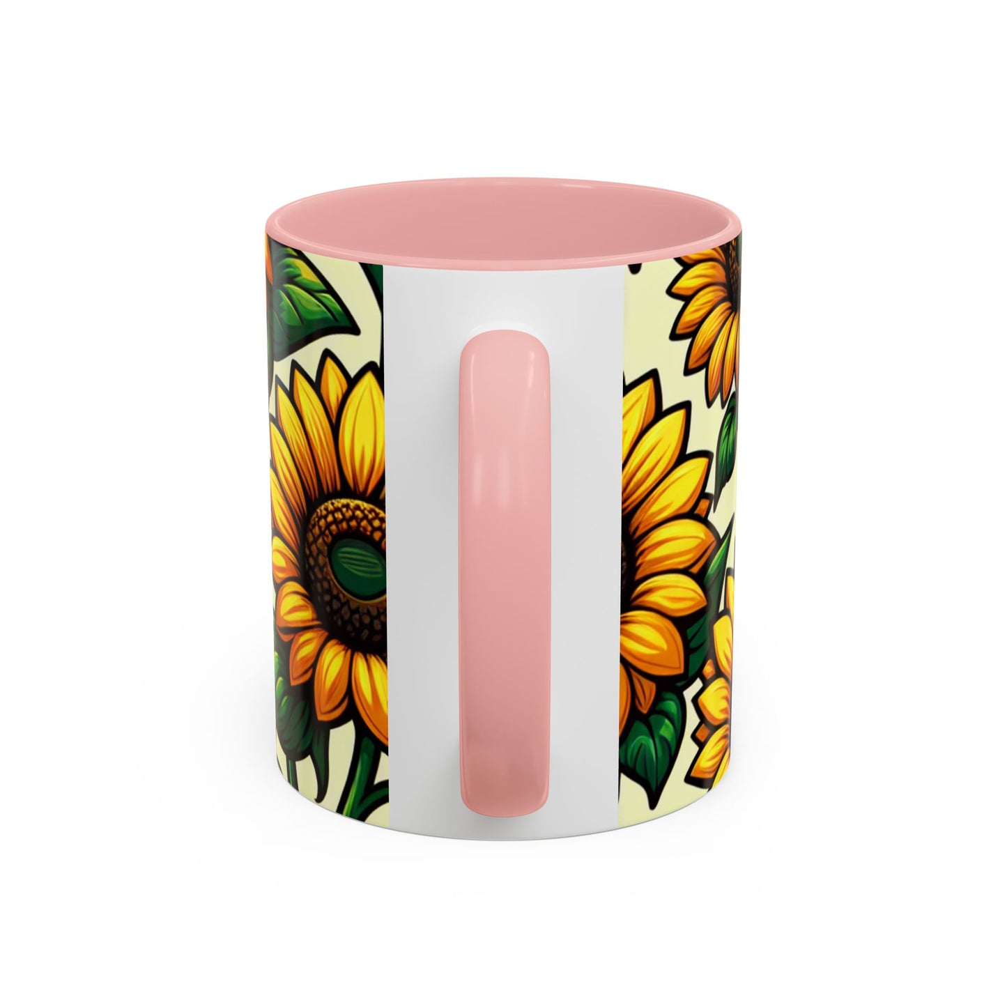 Golden Helianthus Haven - Mugs