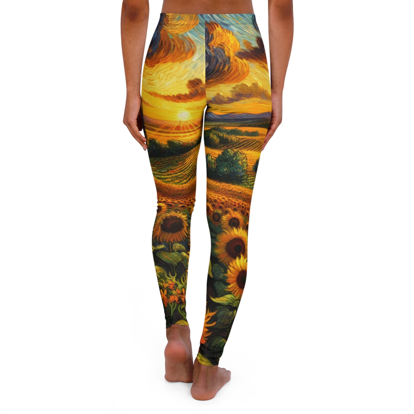 Golden Helioscape Harmony - Leggings