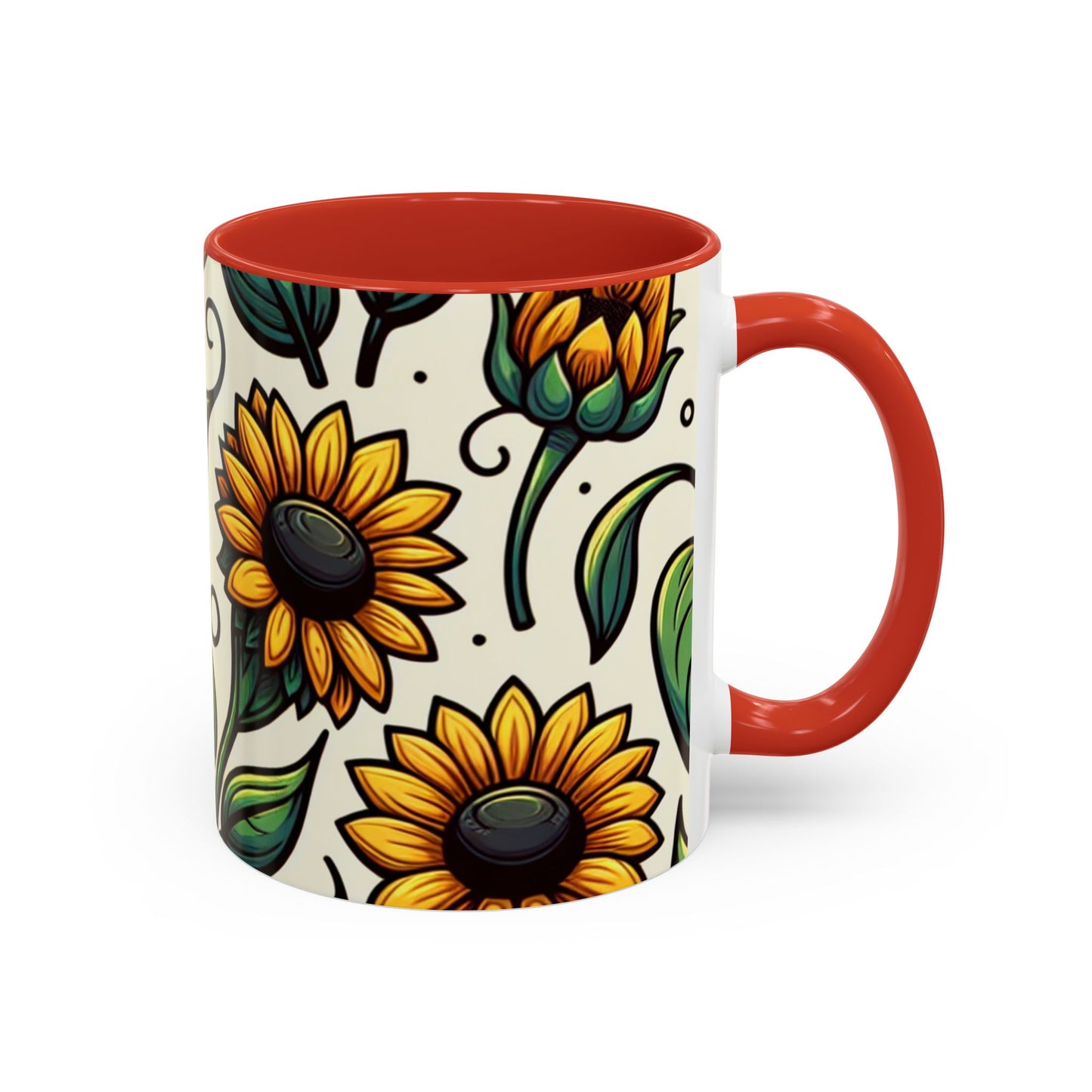 Sunshine Meadow Floral Tapestry - Mugs