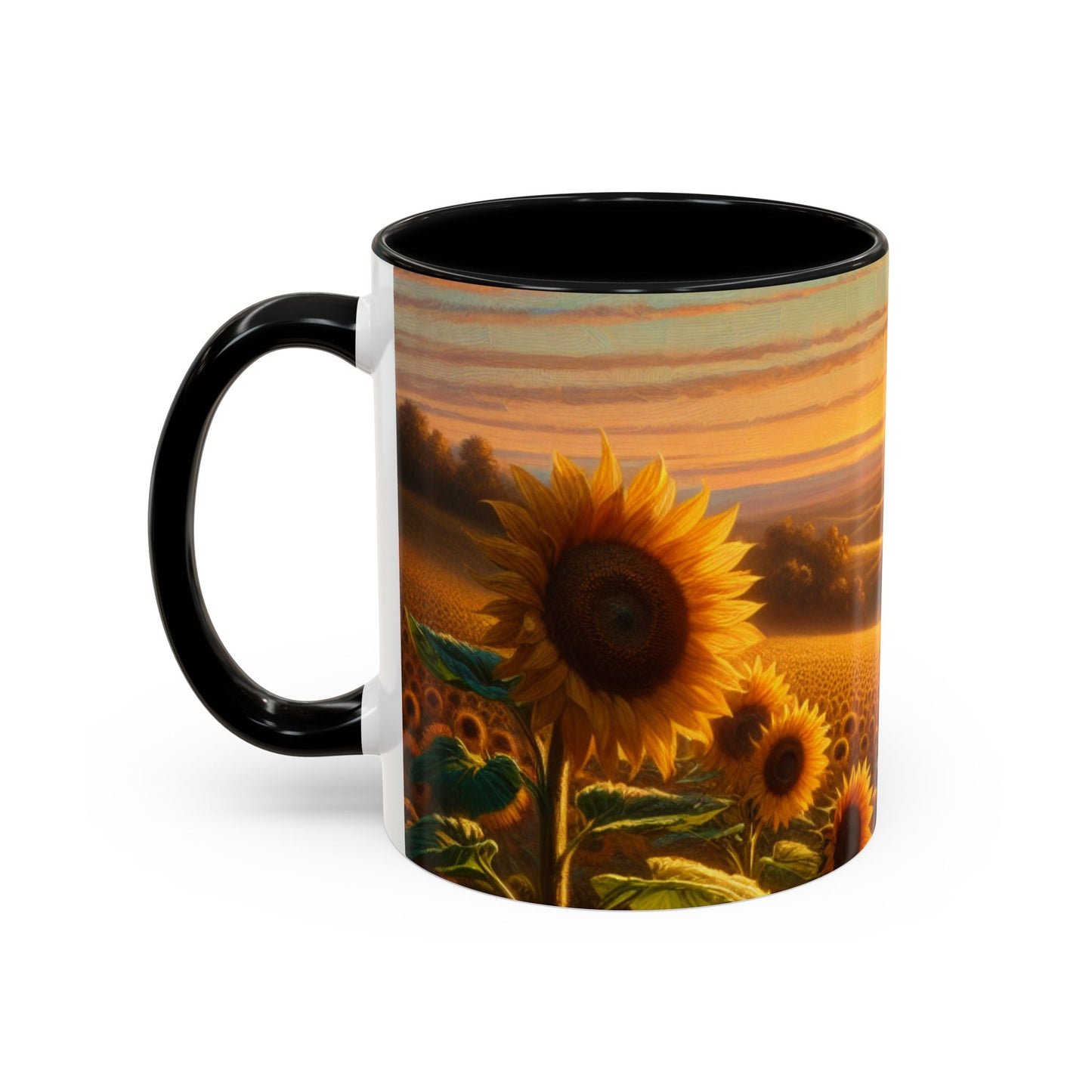 Golden Sunrise Harmony - Mugs