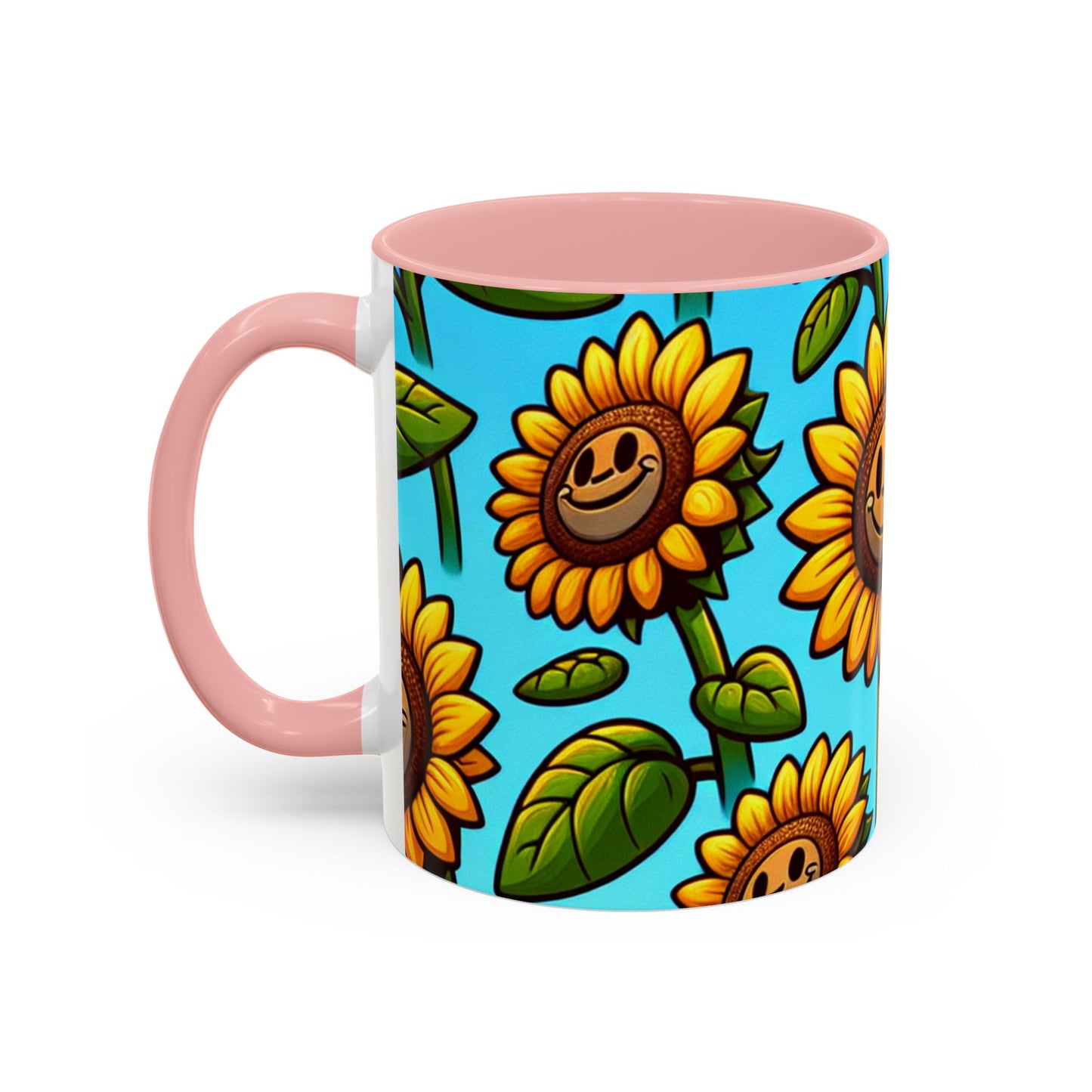 Sunny Smiles Sunflower Haven - Mugs