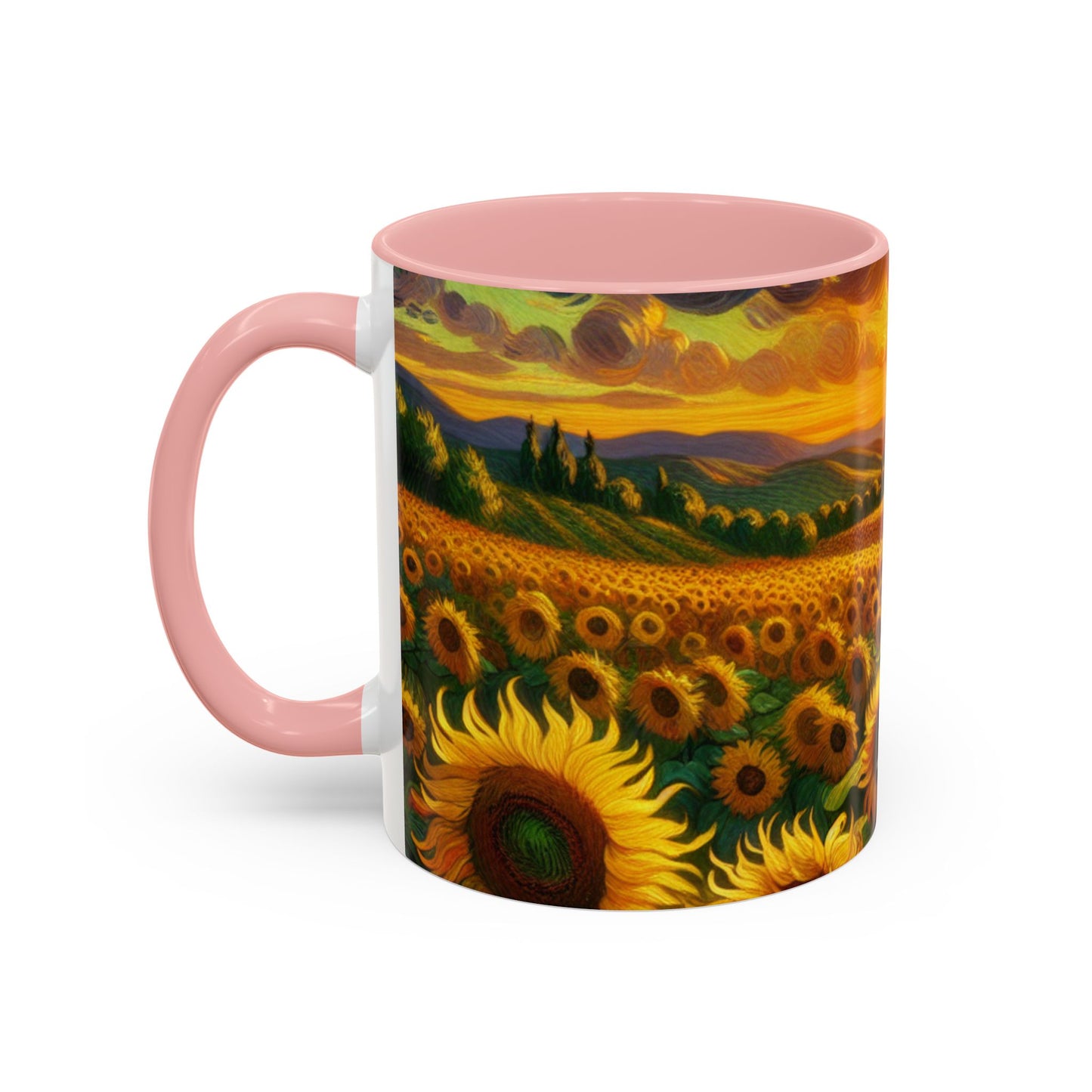 Golden Helios Tapestry - Mugs