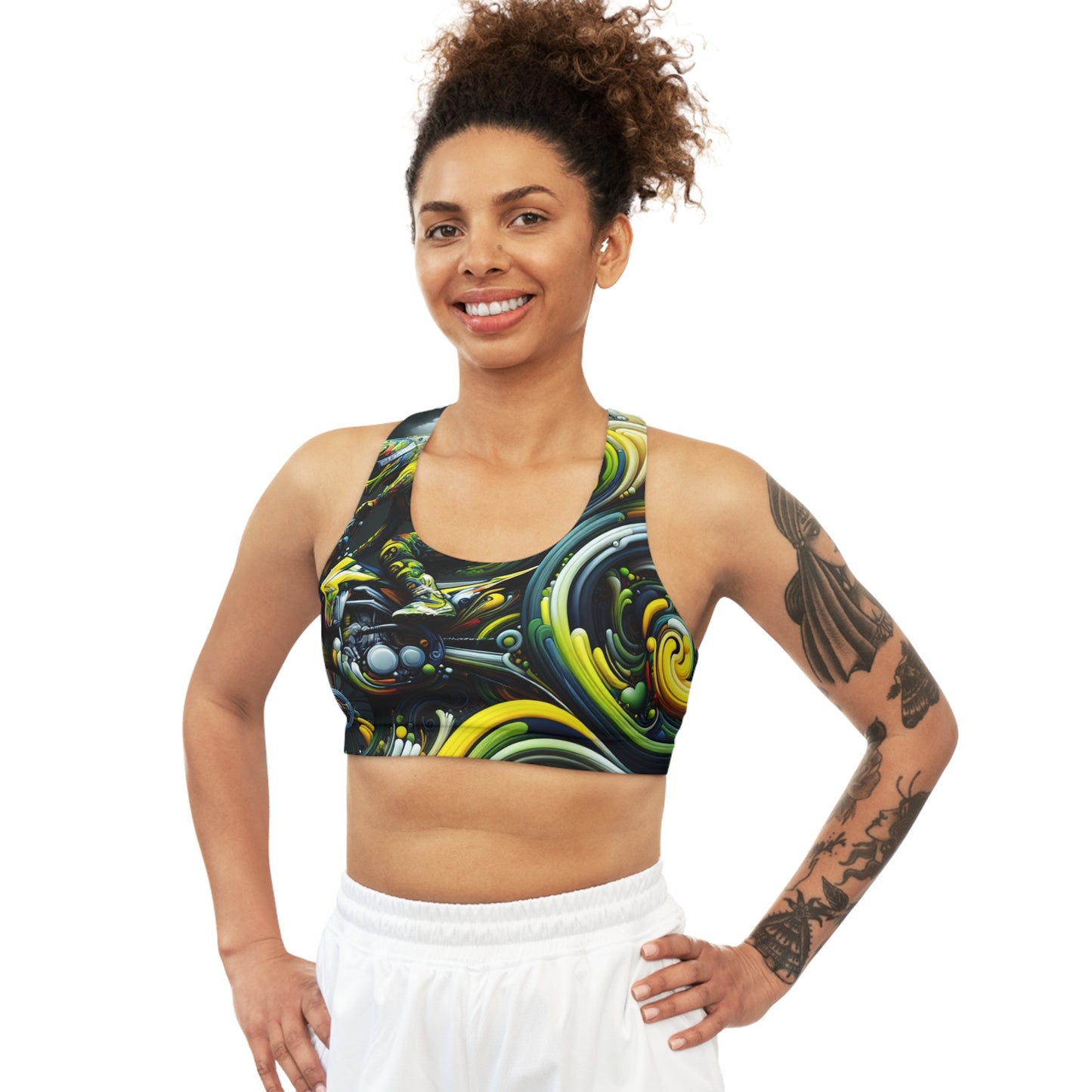 Surreal Velocity Vortex - Sports Bra