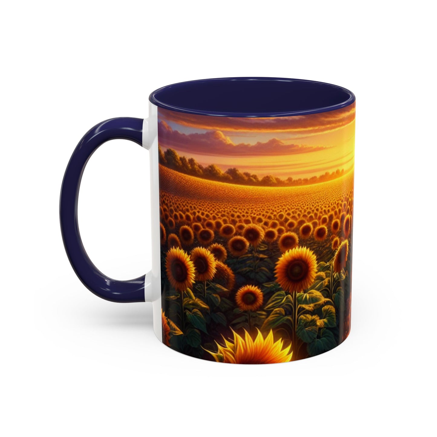 Golden Horizon Sunflower Bliss - Mugs