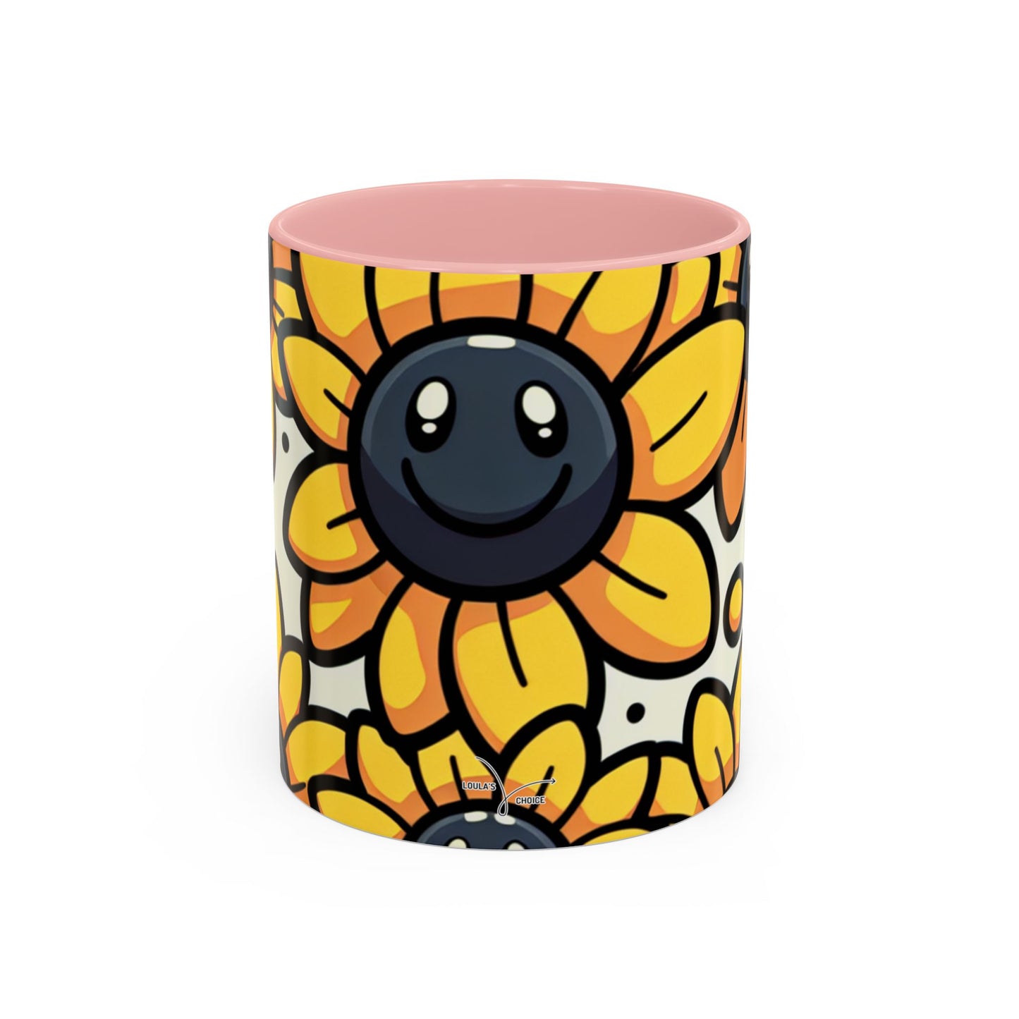 Sunshine Smiles Blossom Pattern - Mugs
