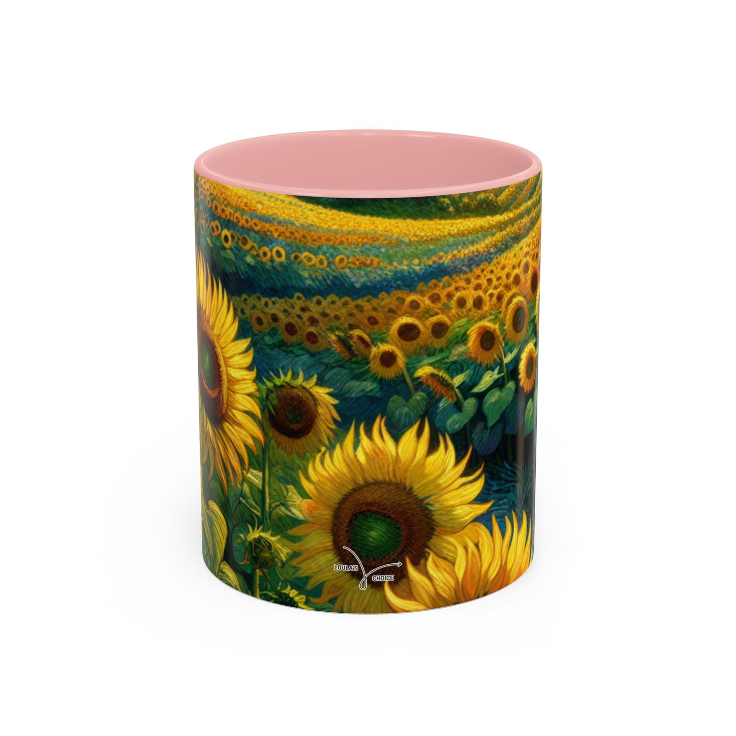 Sunset Serenade Sunflower Tapestry - Mugs