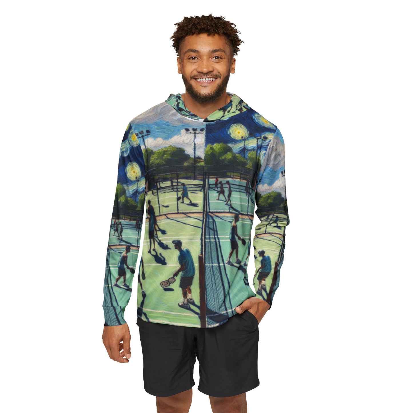 Starry Pickleball Cosmodrome - Hoodie