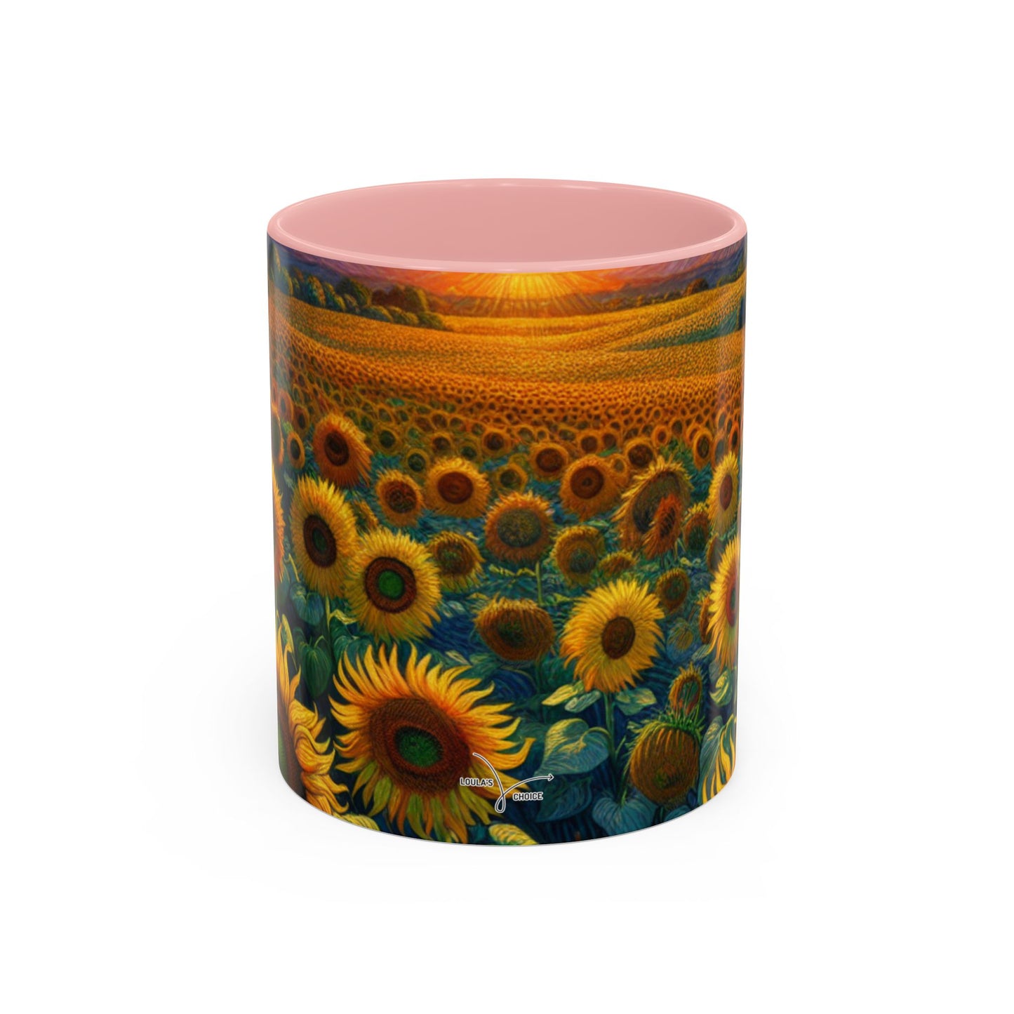 Sundrenched Helianthus Valley - Mugs