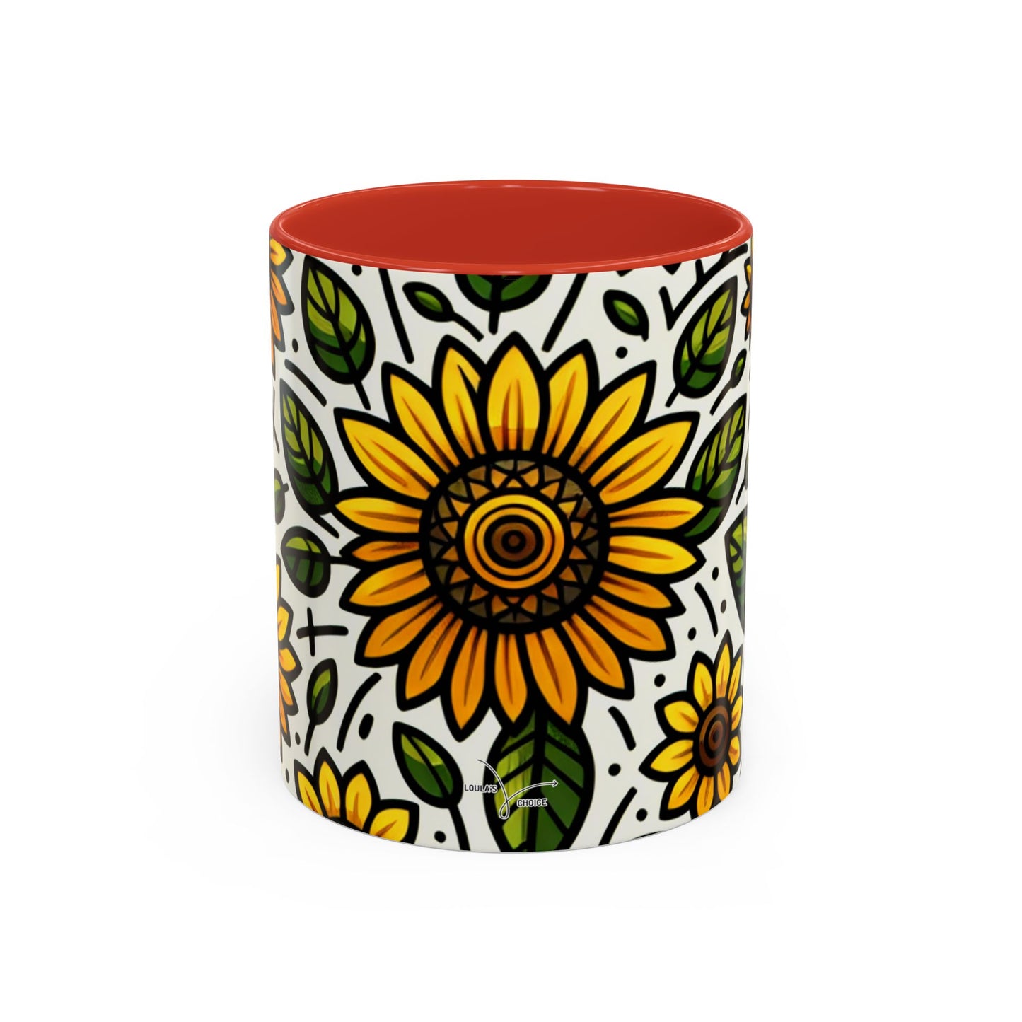Summer Radiance Sunflower Bloom - Mugs