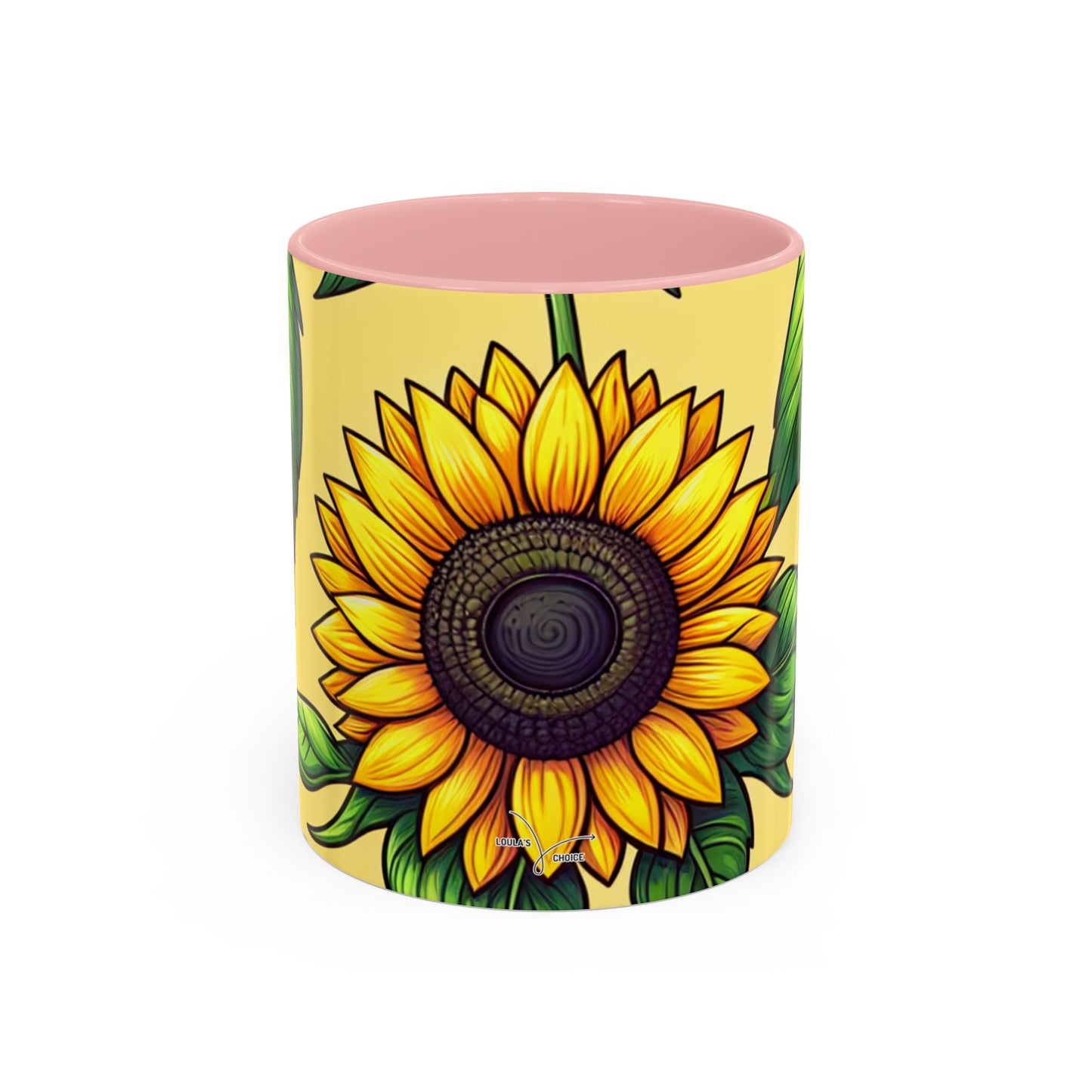 Golden Helianthus Harmony - Mugs
