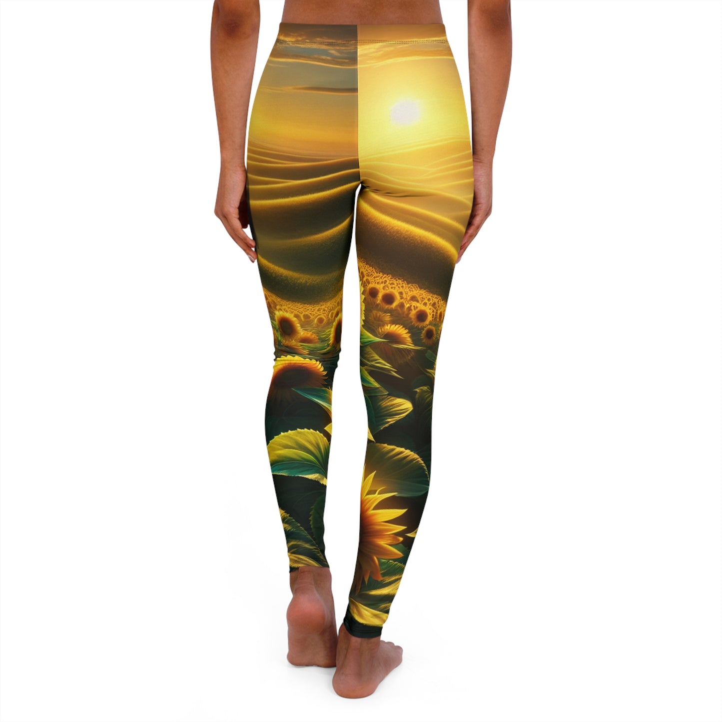Sunset Amber Waves - Leggings