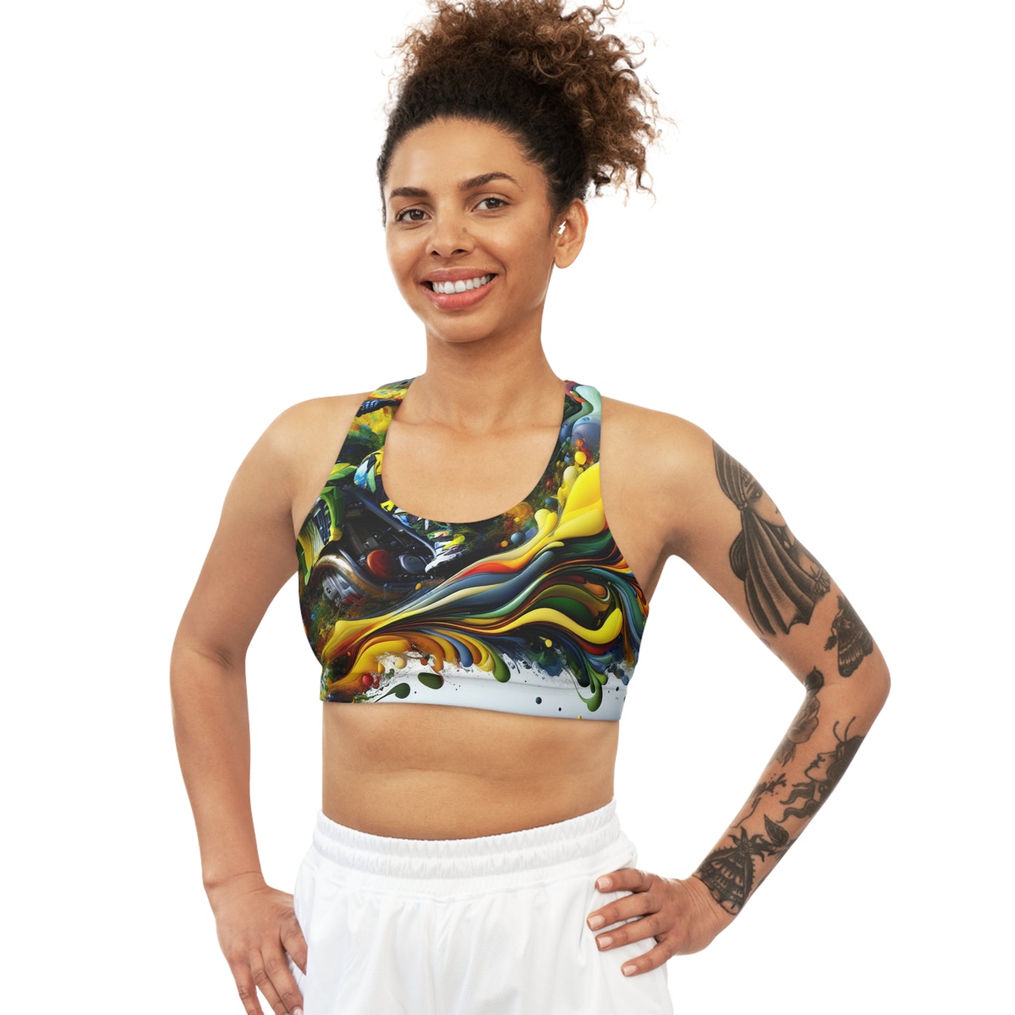 Moto Velocity Vortex - Sports Bra