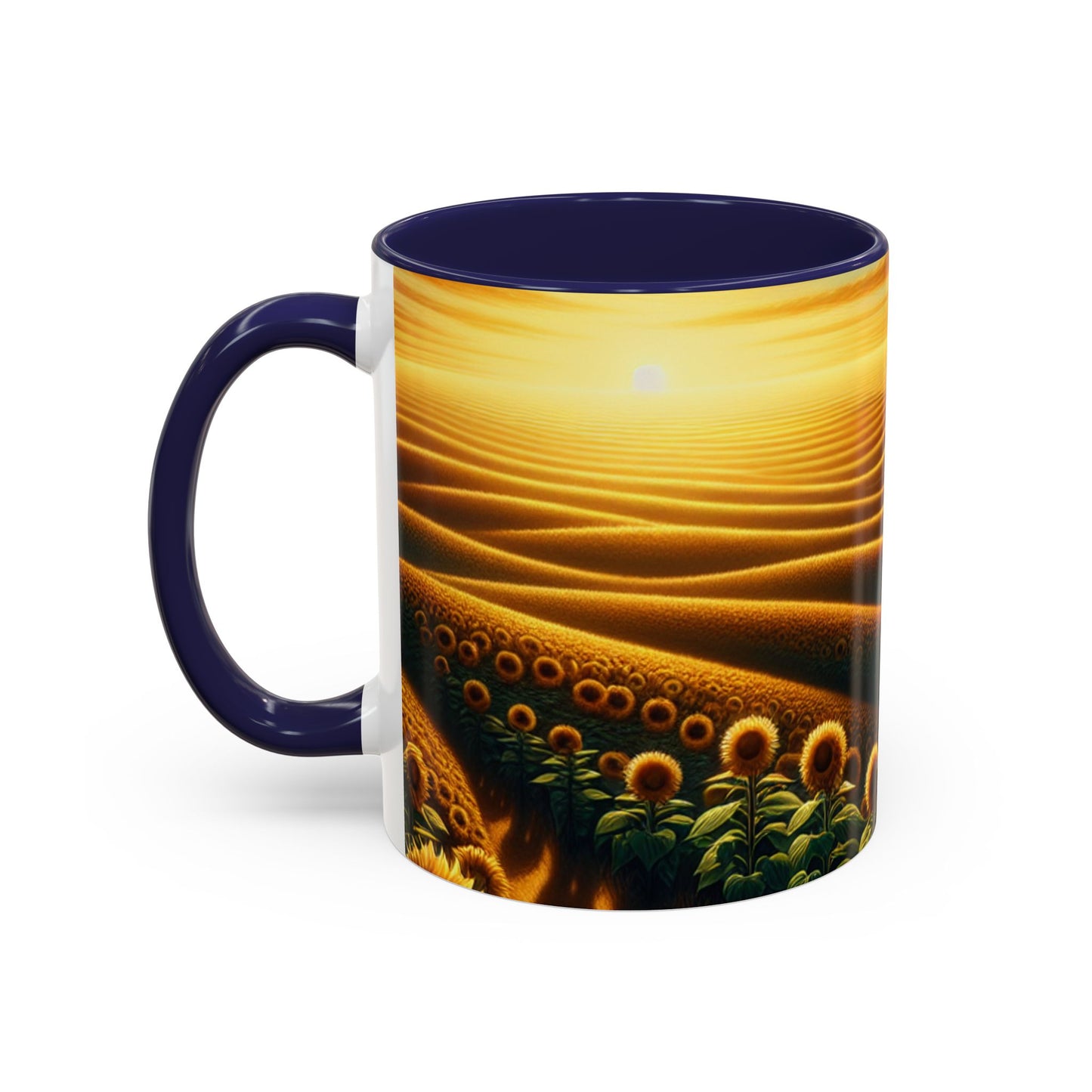 Amber Waves Sunflower Elegance - Mugs