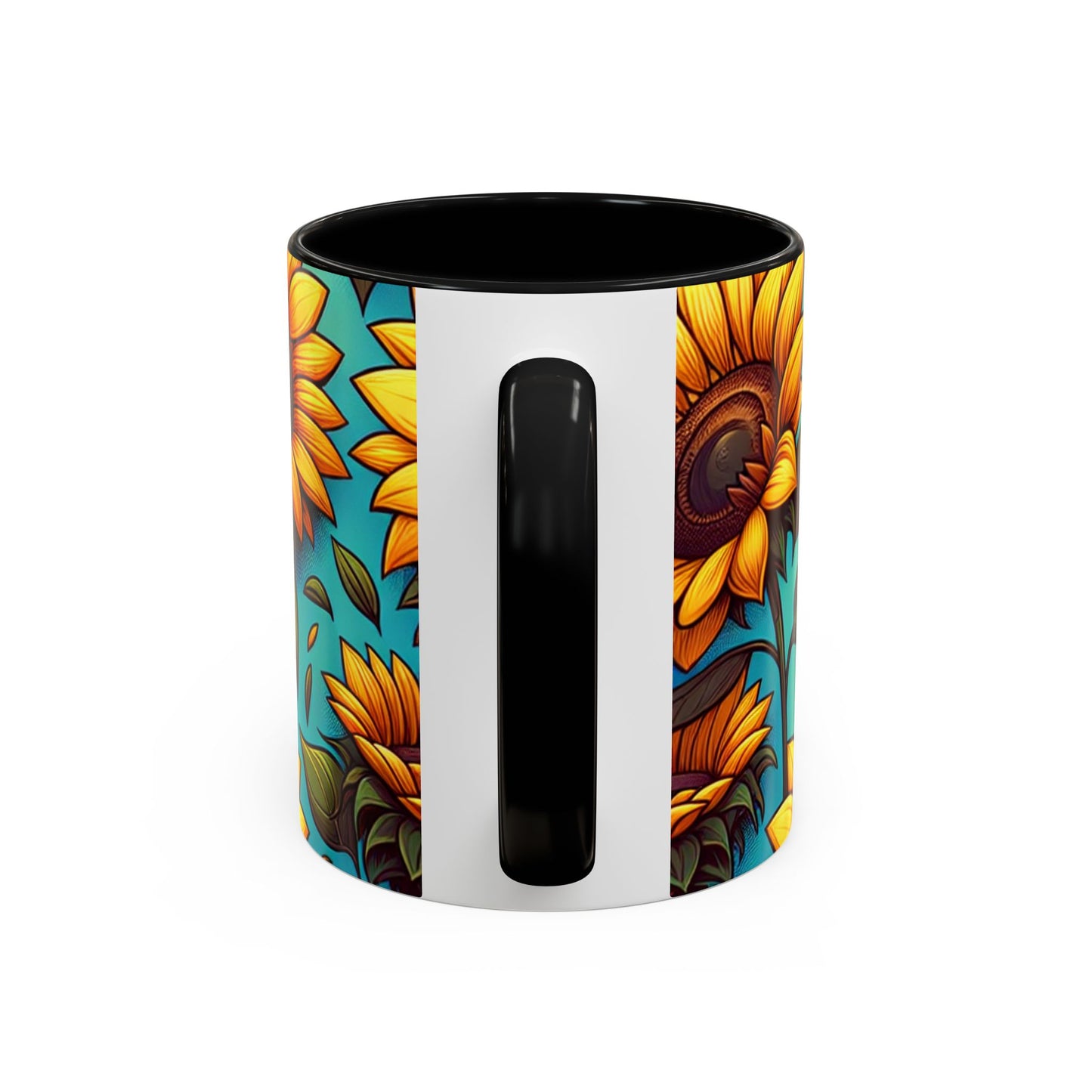 Sunlit Sunflower Bliss - Mugs