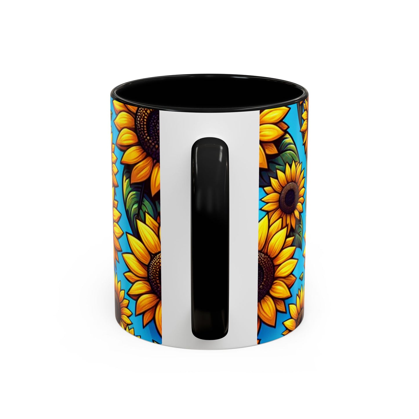 Azure Meadow Sunburst - Mugs