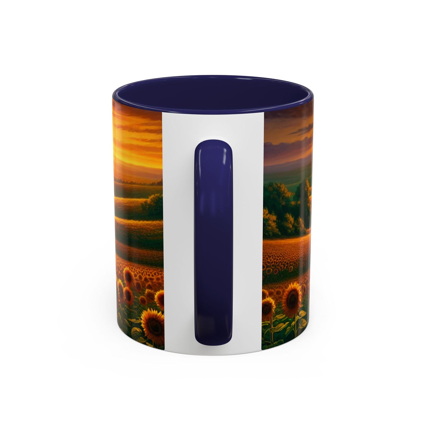 Amber Sunflower Serenade - Mugs