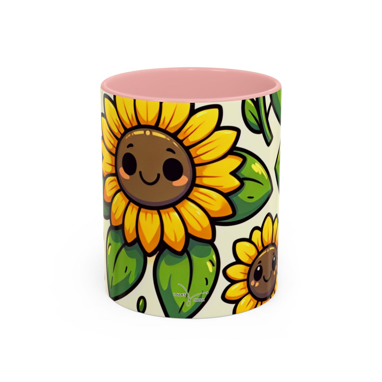 Sunny Smiles Floral Delight - Mugs