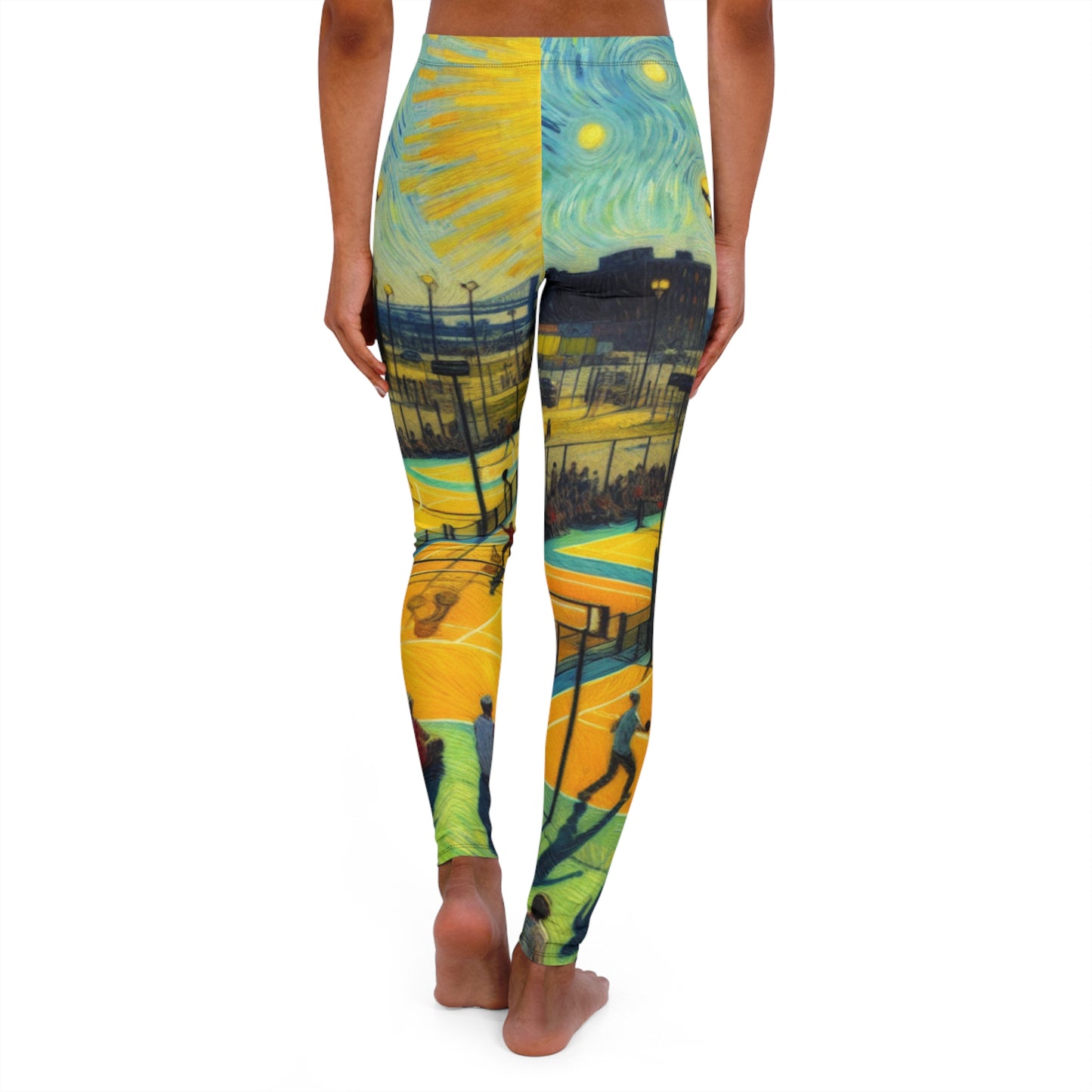 Starry Volleyball Evening - Leggings