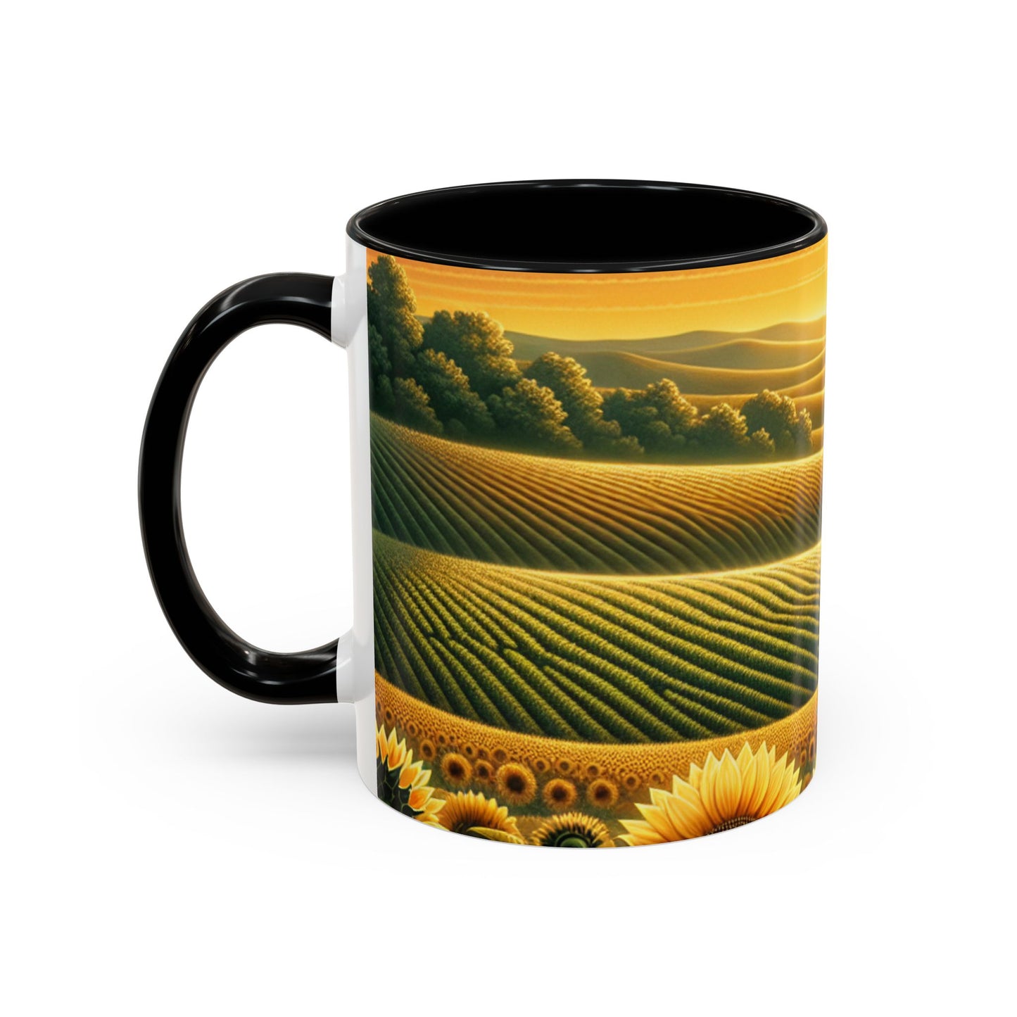 Amber Sunflower Valleys - Mugs