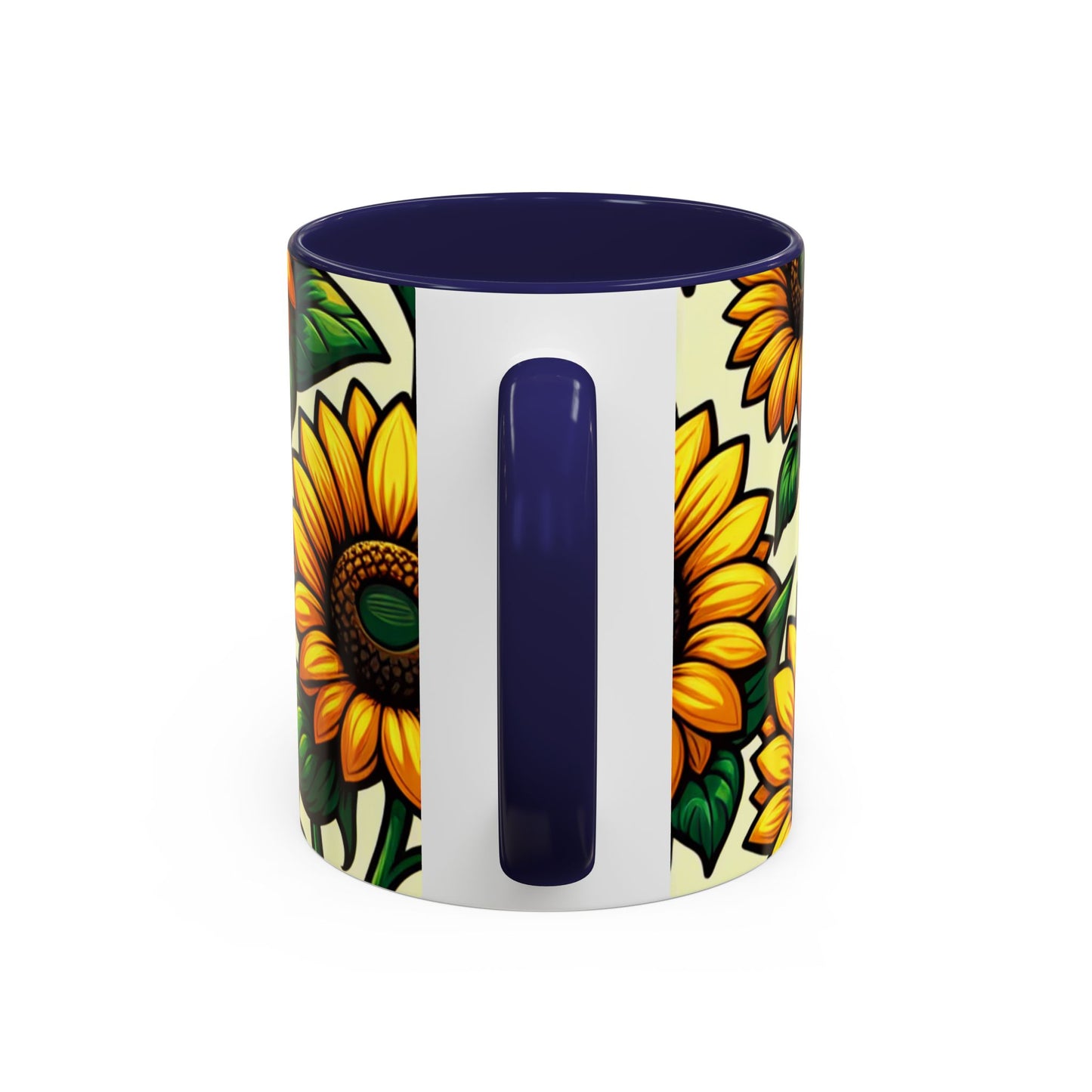 Golden Helianthus Haven - Mugs