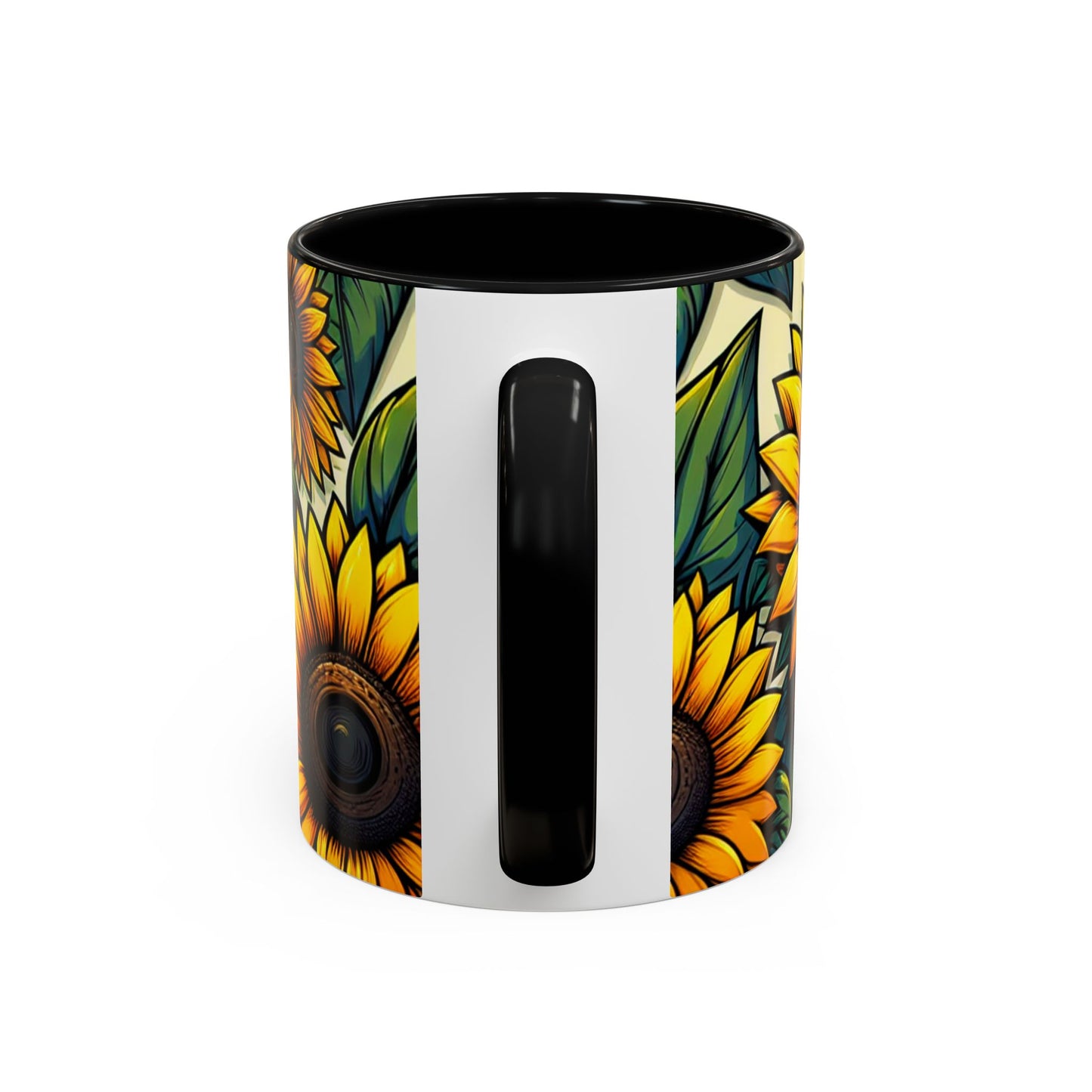 Sunflower Radiance Essence Pattern - Mugs