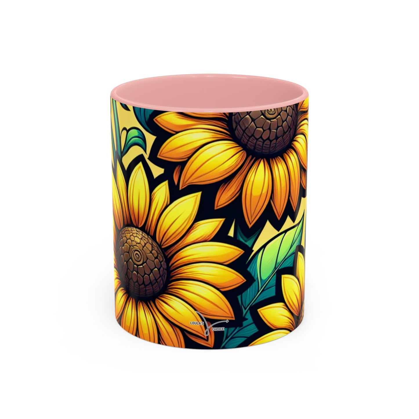 Sunflower Radiance Symphony - Mugs