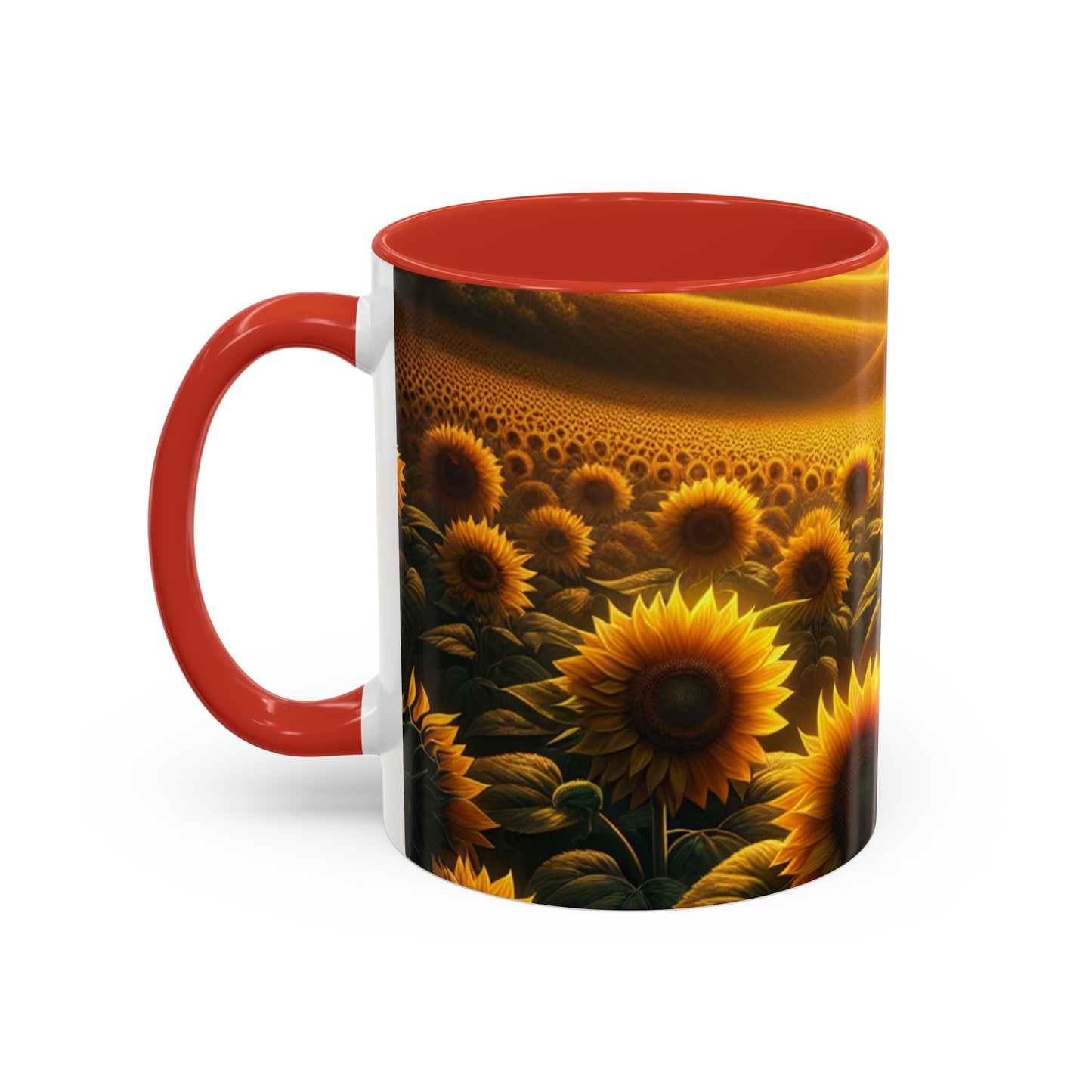 Golden Solstice Blossom - Mugs