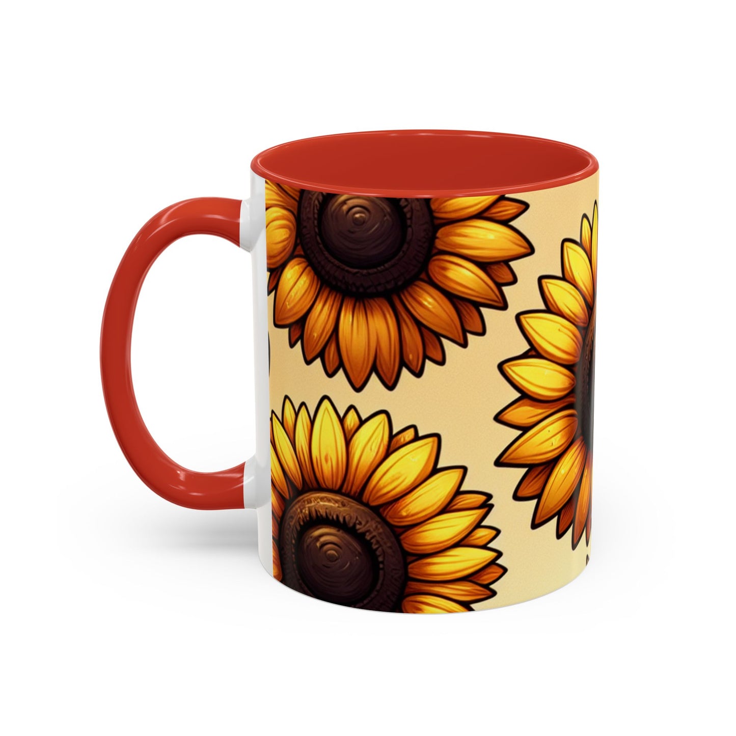 Golden Helianthus Array - Mugs