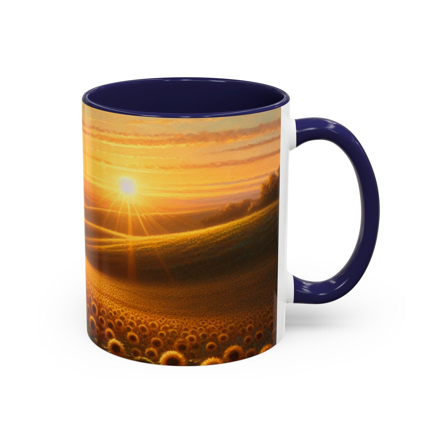 Golden Sunrise Harmony - Mugs
