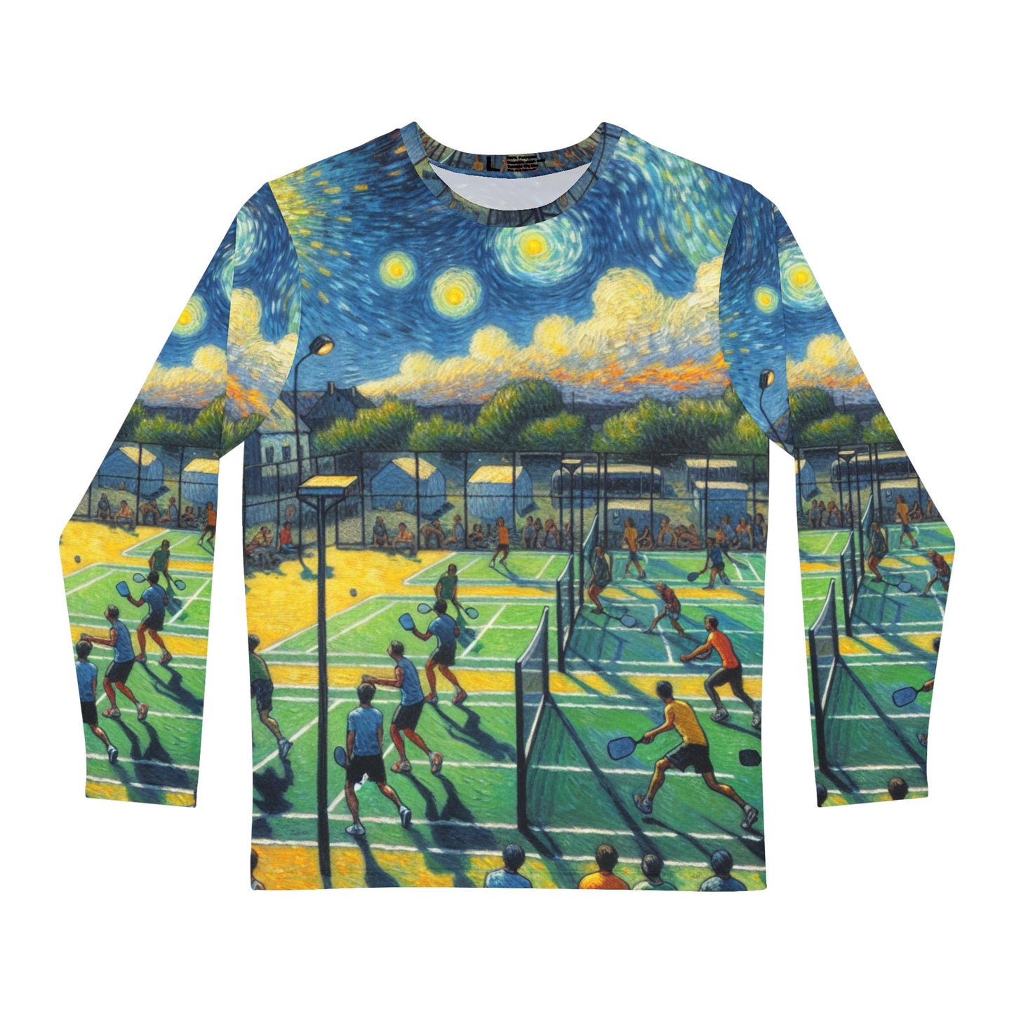 Starry Pickleball Night Cascade - Tee