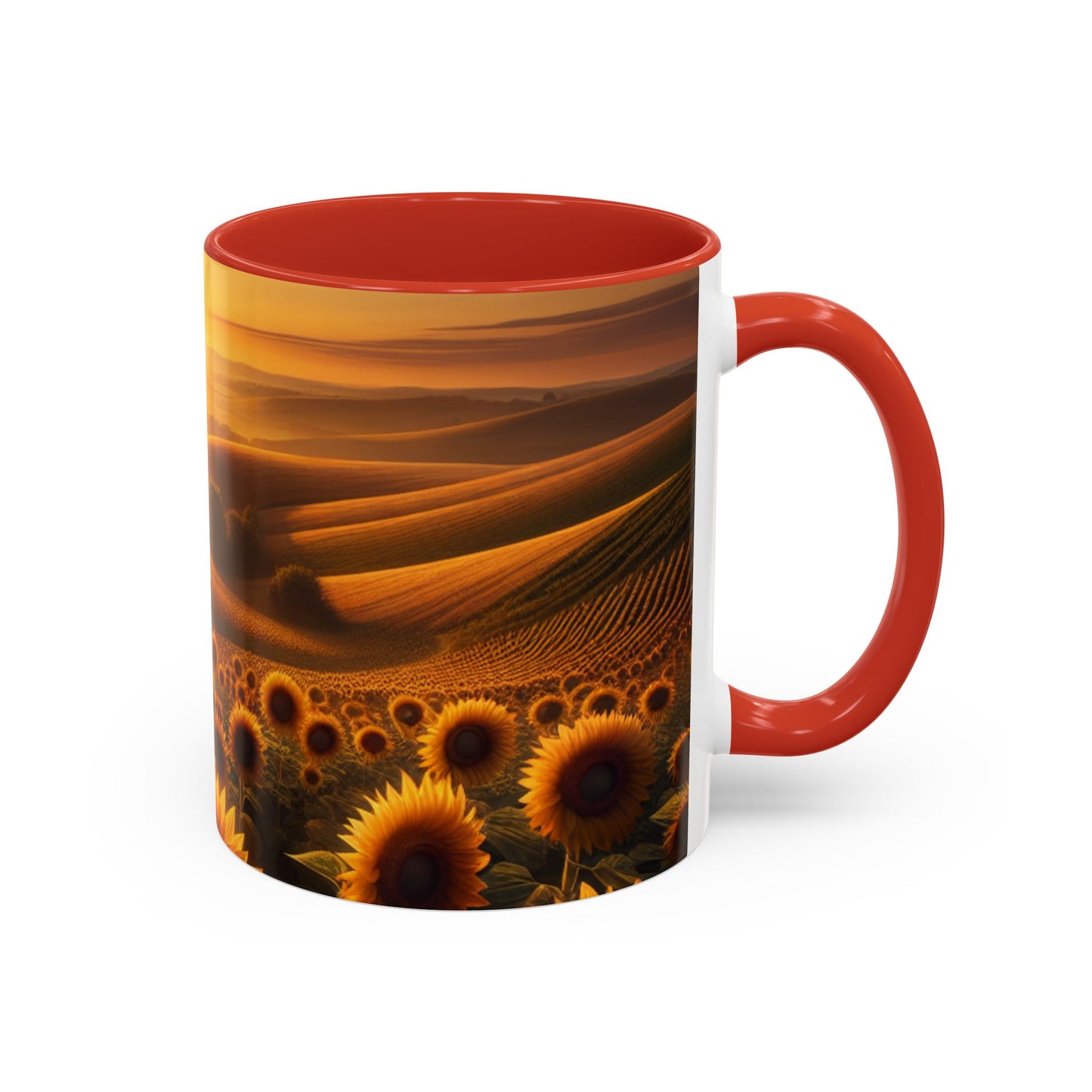 Amber Waves and Sunflower Blaze - Mugs