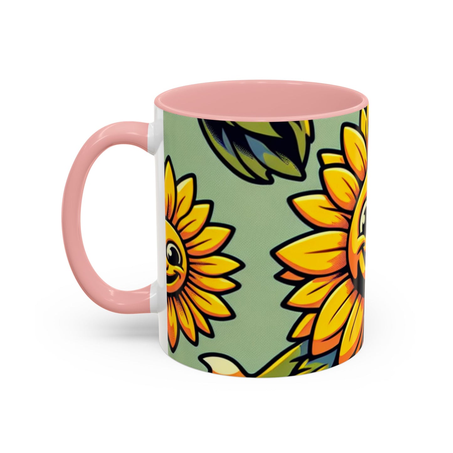 Sunny Smiles Floral Tapestry - Mugs