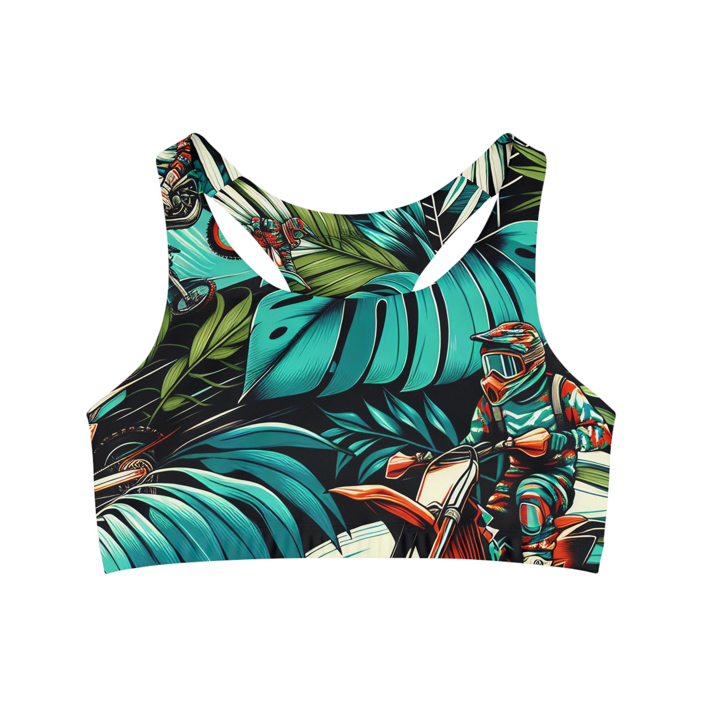 Tropical Moto Adventure - Sports Bra